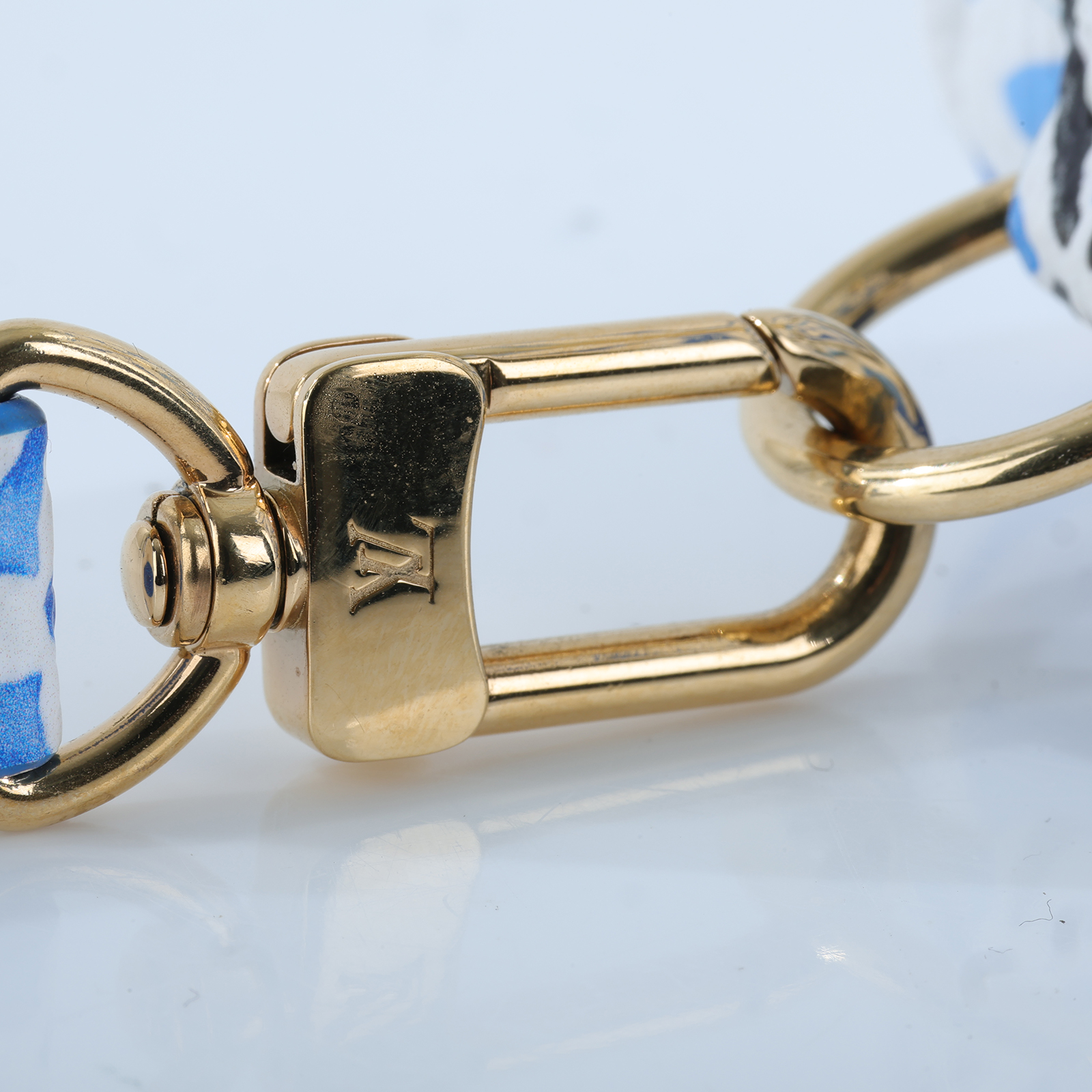 路易威登 LOUIS VUITTON Wapity Case By The Pool 2023 手拿包 M82416 晶片款 藍白POOL小化妝包 無附屬品