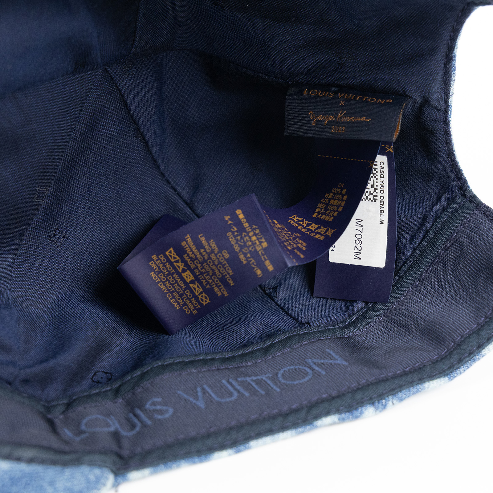 路易威登 LOUIS VUITTON LV x YK Cap-Infinity 波點 棒球帽 帽子 M7062M 草間彌生單寧點點棒球帽 無附屬品