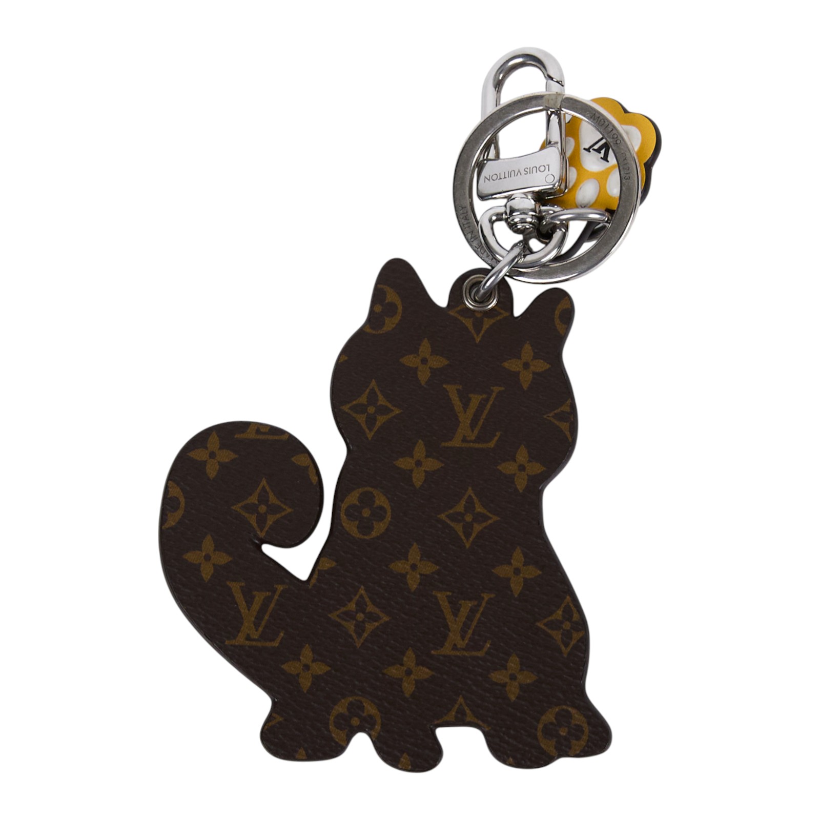 路易威登 LOUIS VUITTON Monogram 老花 包掛 鑰匙圈 M01199 狗狗鑰匙圈掛飾 無附屬品