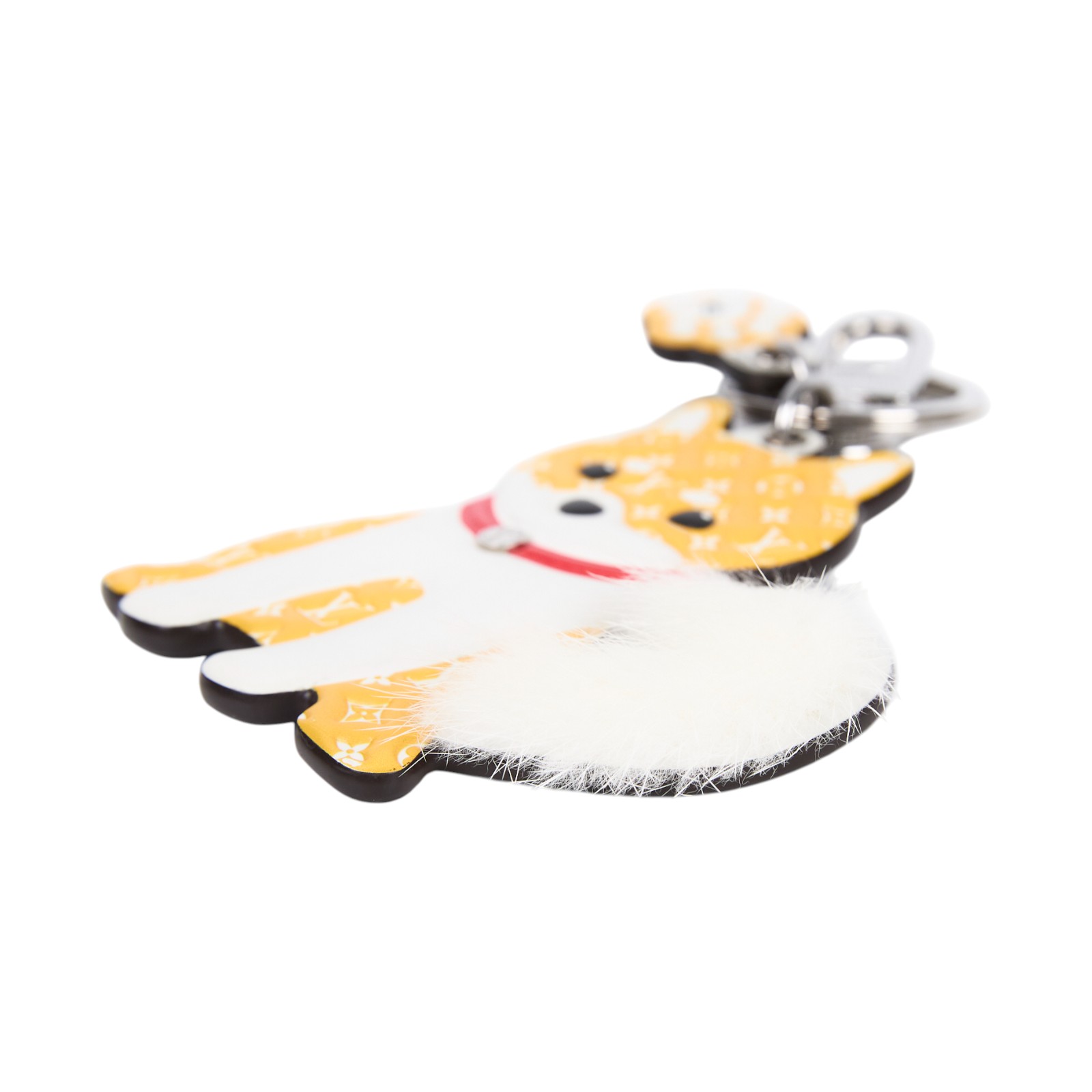 路易威登 LOUIS VUITTON Monogram 老花 包掛 鑰匙圈 M01199 狗狗鑰匙圈掛飾 無附屬品