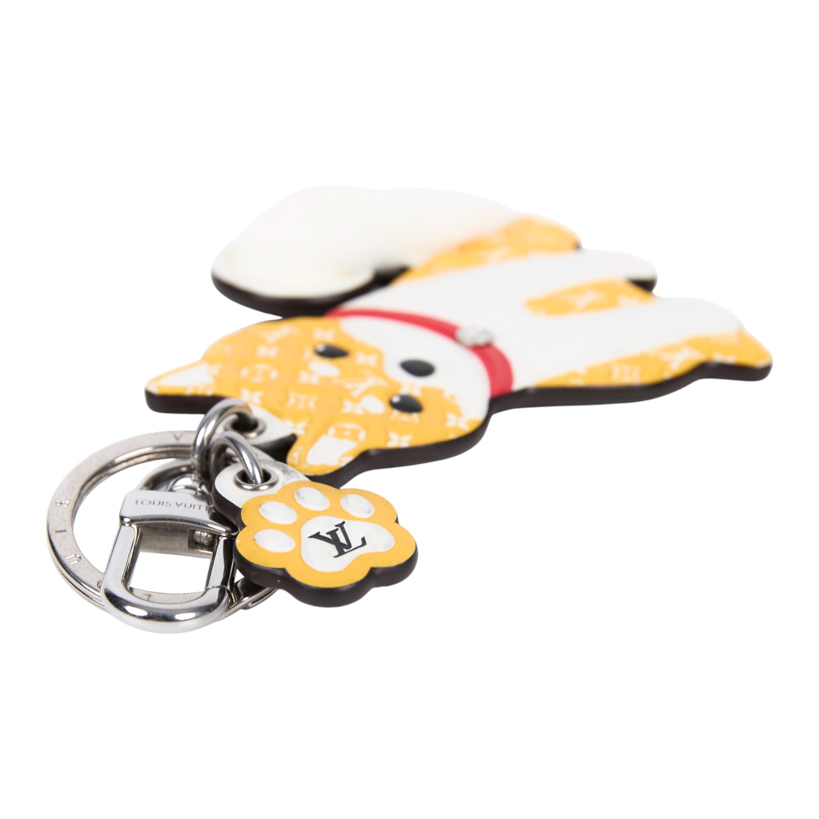路易威登 LOUIS VUITTON Monogram 老花 包掛 鑰匙圈 M01199 狗狗鑰匙圈掛飾 無附屬品