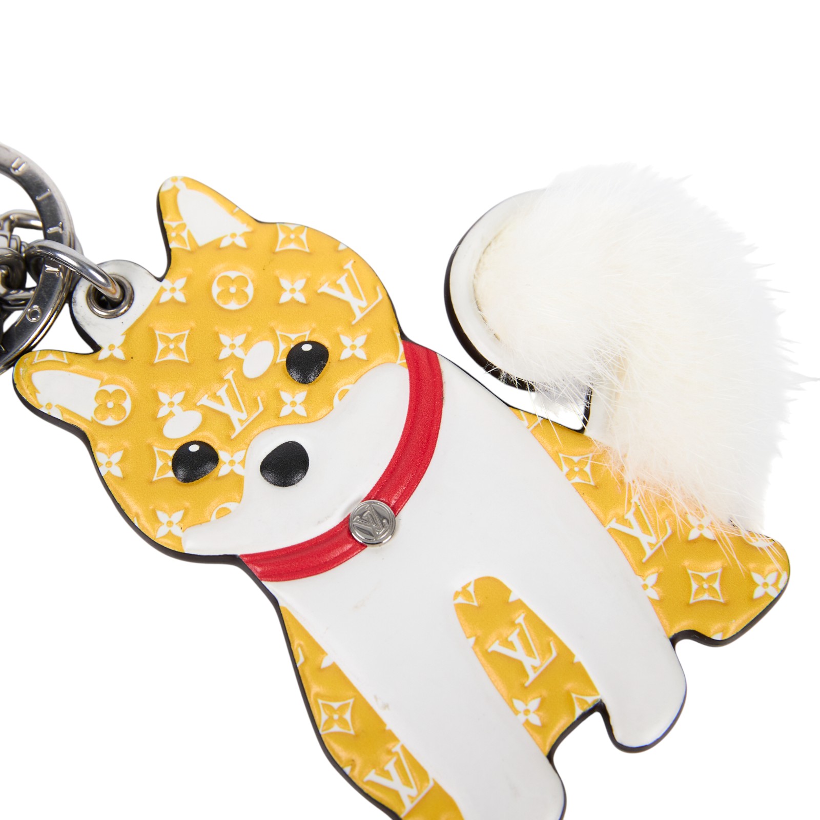 路易威登 LOUIS VUITTON Monogram 老花 包掛 鑰匙圈 M01199 狗狗鑰匙圈掛飾 無附屬品
