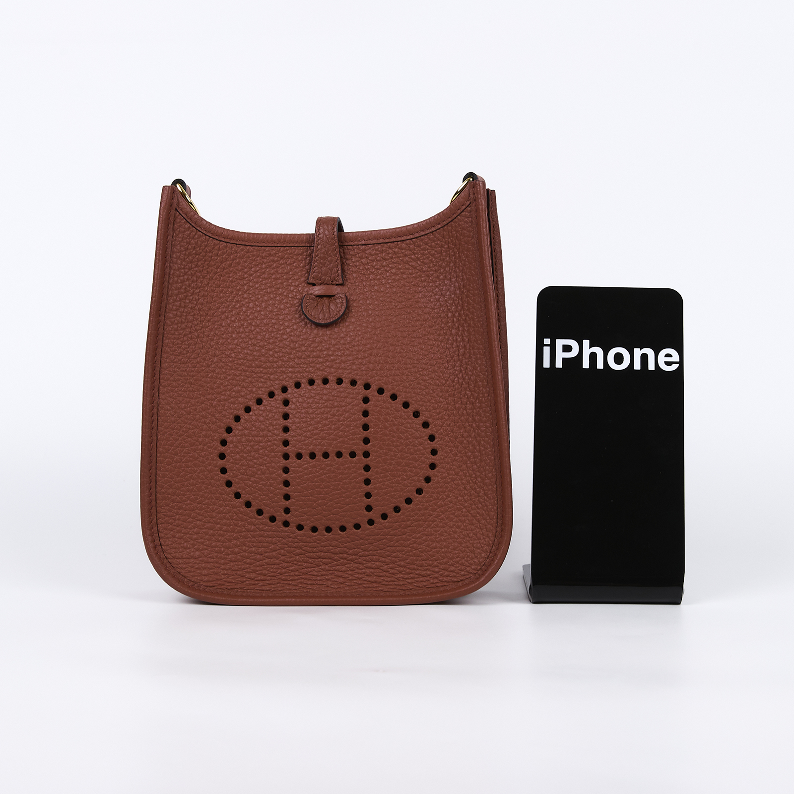 愛馬仕 Hermes Evelyne 16 Amazone bag 伊芙琳包 古銅色 金色五金 H083433CCAE /B  BT 006 TD  原廠盒子/防塵袋