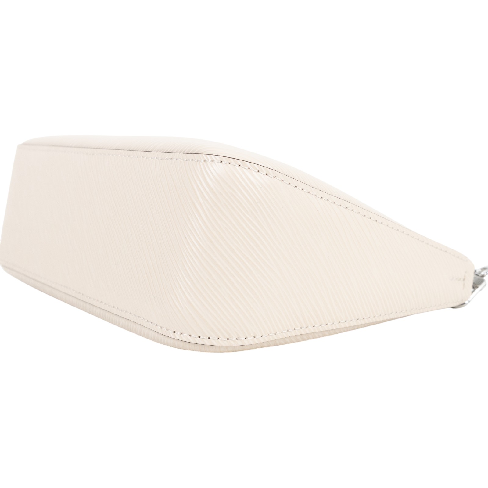 路易威登 LOUIS VUITTON Marelle 肩背包 粒面Epi皮革 石英白色 M80688 晶片款  原廠盒子/防塵袋/背帶