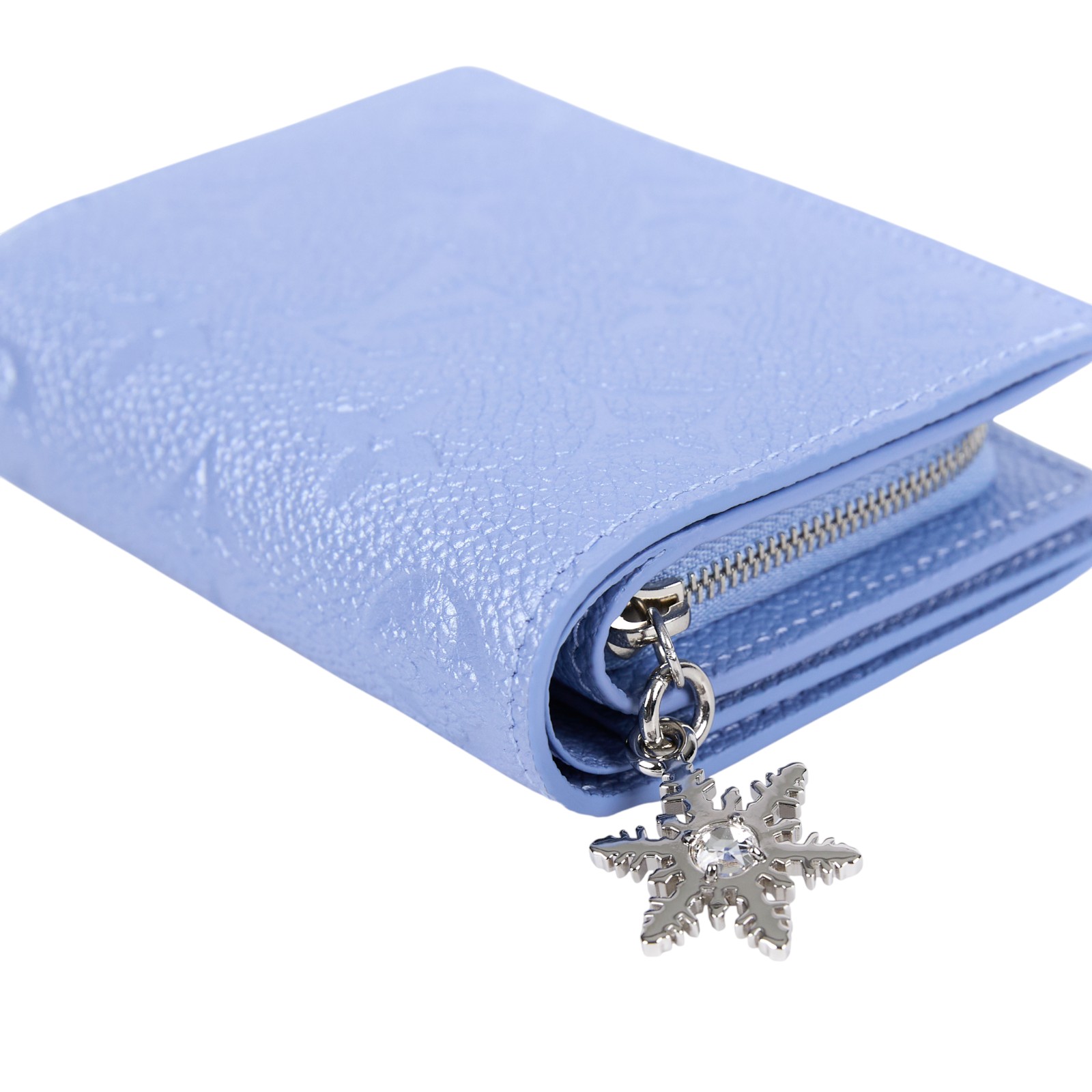 路易威登 LOUIS VUITTON Cléa 皮夾 日本限定色 M26515 晶片款 冰霜藍壓紋Clea短夾 原廠盒子/防塵袋/國外購買證明