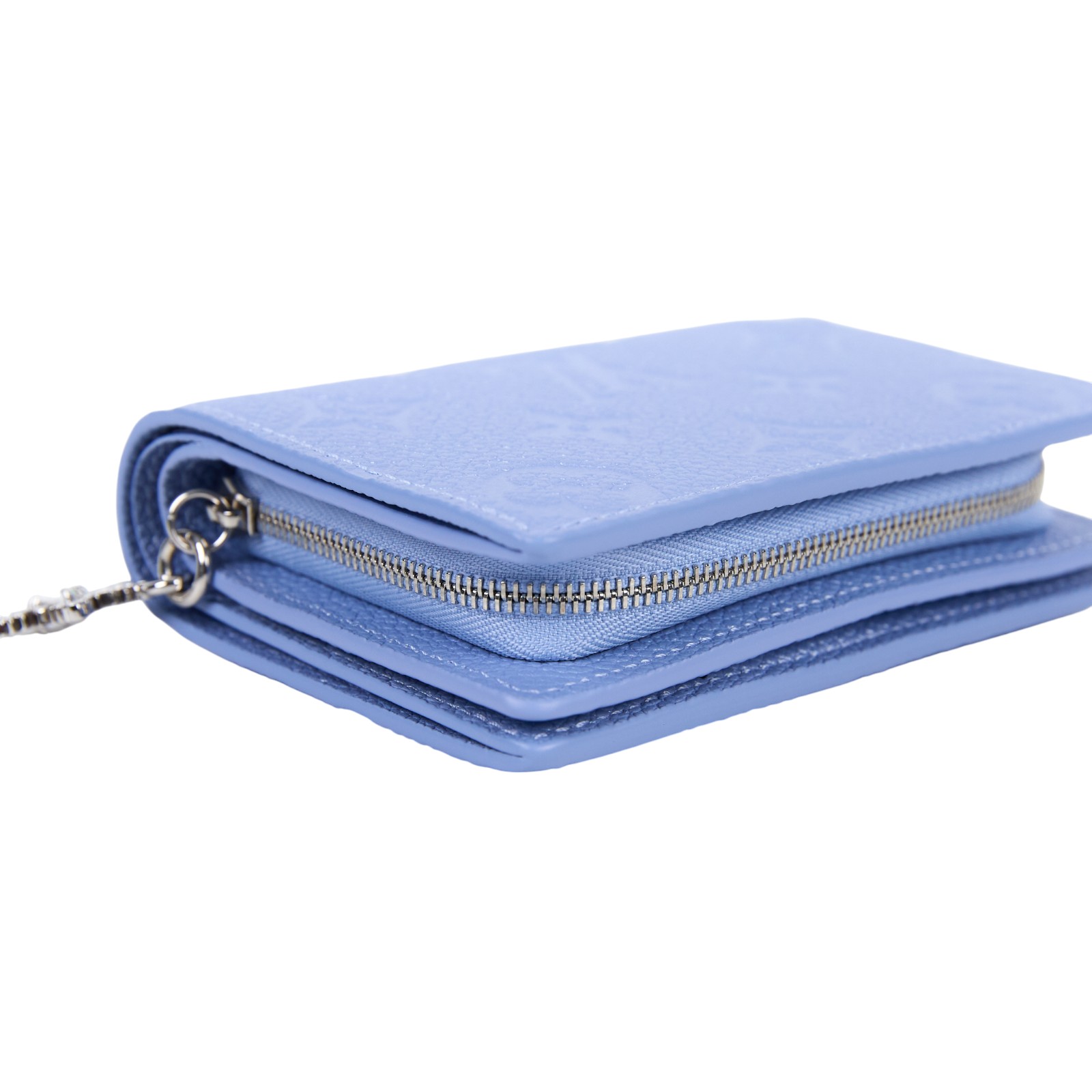 路易威登 LOUIS VUITTON Cléa 皮夾 日本限定色 M26515 晶片款 冰霜藍壓紋Clea短夾 原廠盒子/防塵袋/國外購買證明