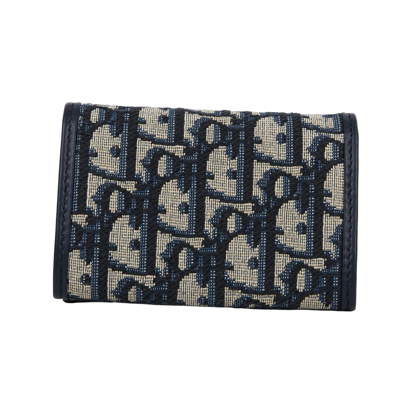 迪奧 CHRISTIAN DIOR 30 Montaigne 錢包 卡片夾 S2300UTZQ 藍緹花MONTAIGNE 30 GLYCINE零錢包 防塵袋