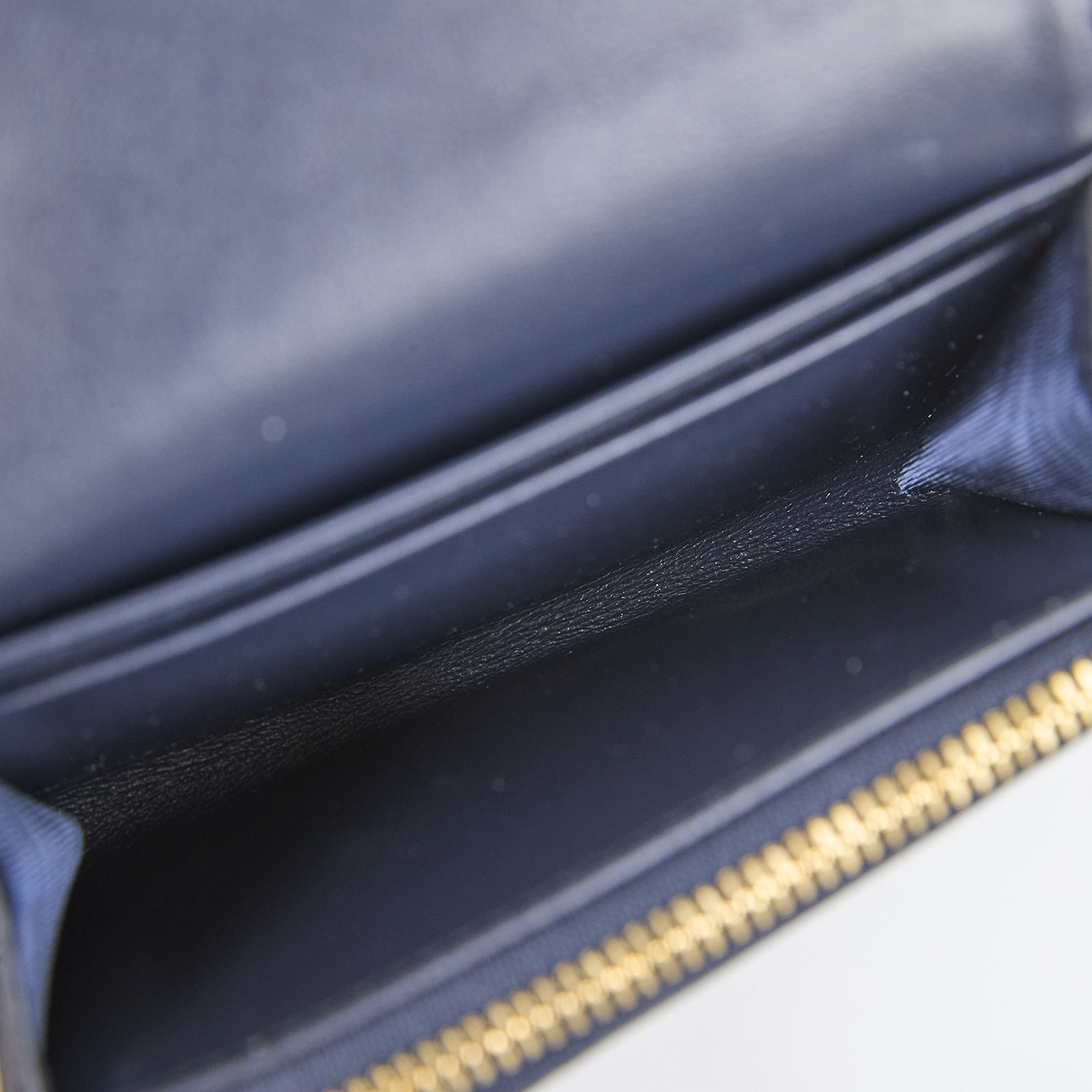 迪奧 CHRISTIAN DIOR 30 Montaigne 錢包 卡片夾 S2300UTZQ 藍緹花MONTAIGNE 30 GLYCINE零錢包 防塵袋