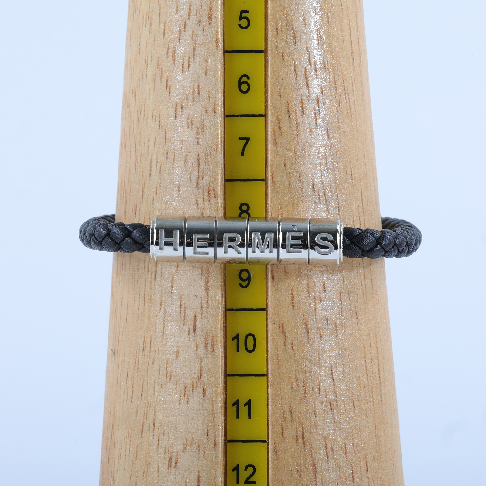 愛馬仕 Hermes Goliath Code 手鍊   黑GOLIATH CODE 編織手環 原廠盒子/防塵袋