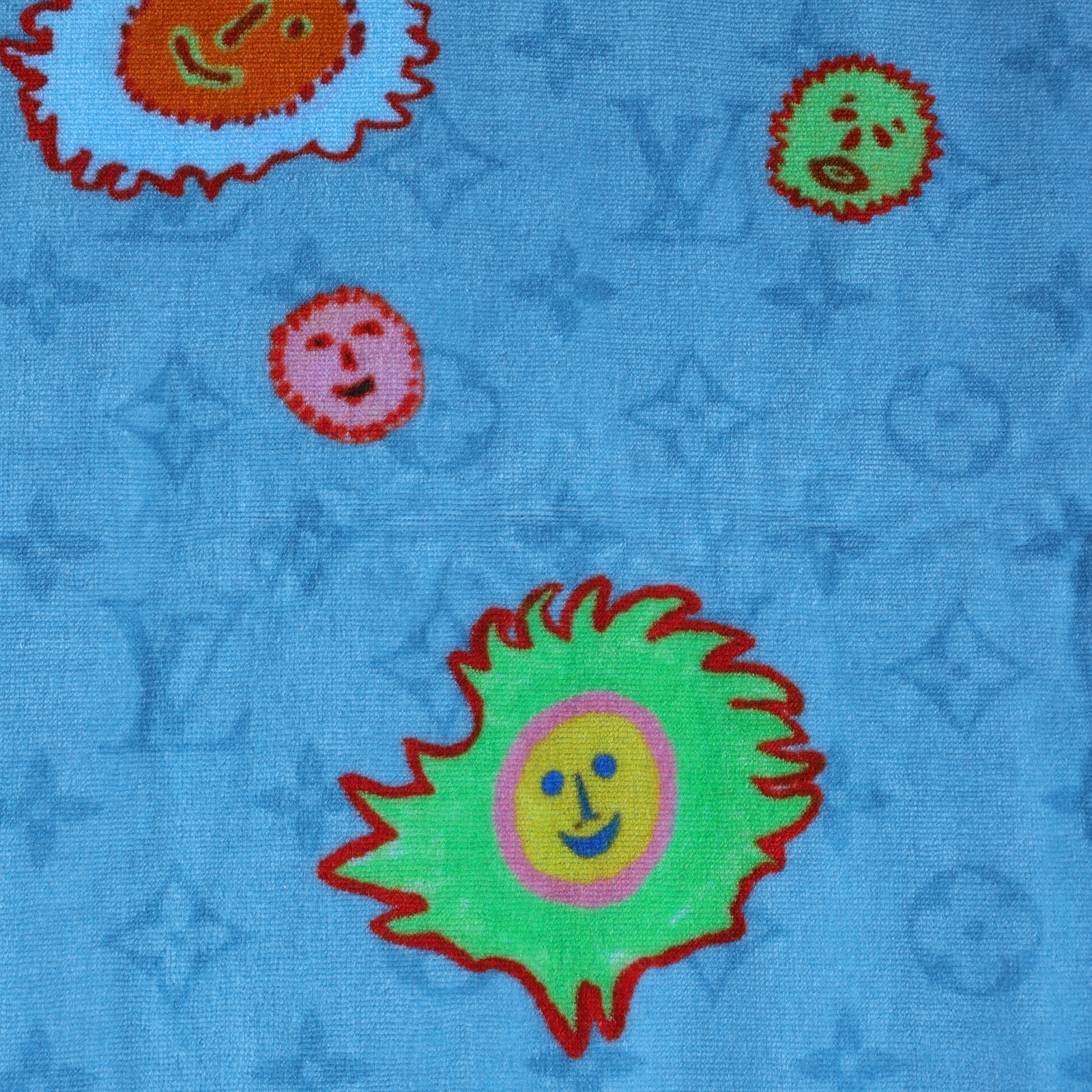 路易威登 LOUIS VUITTON LV X YK Faces Beach Towel 草間彌生 沙灘巾 M78301  無附屬品