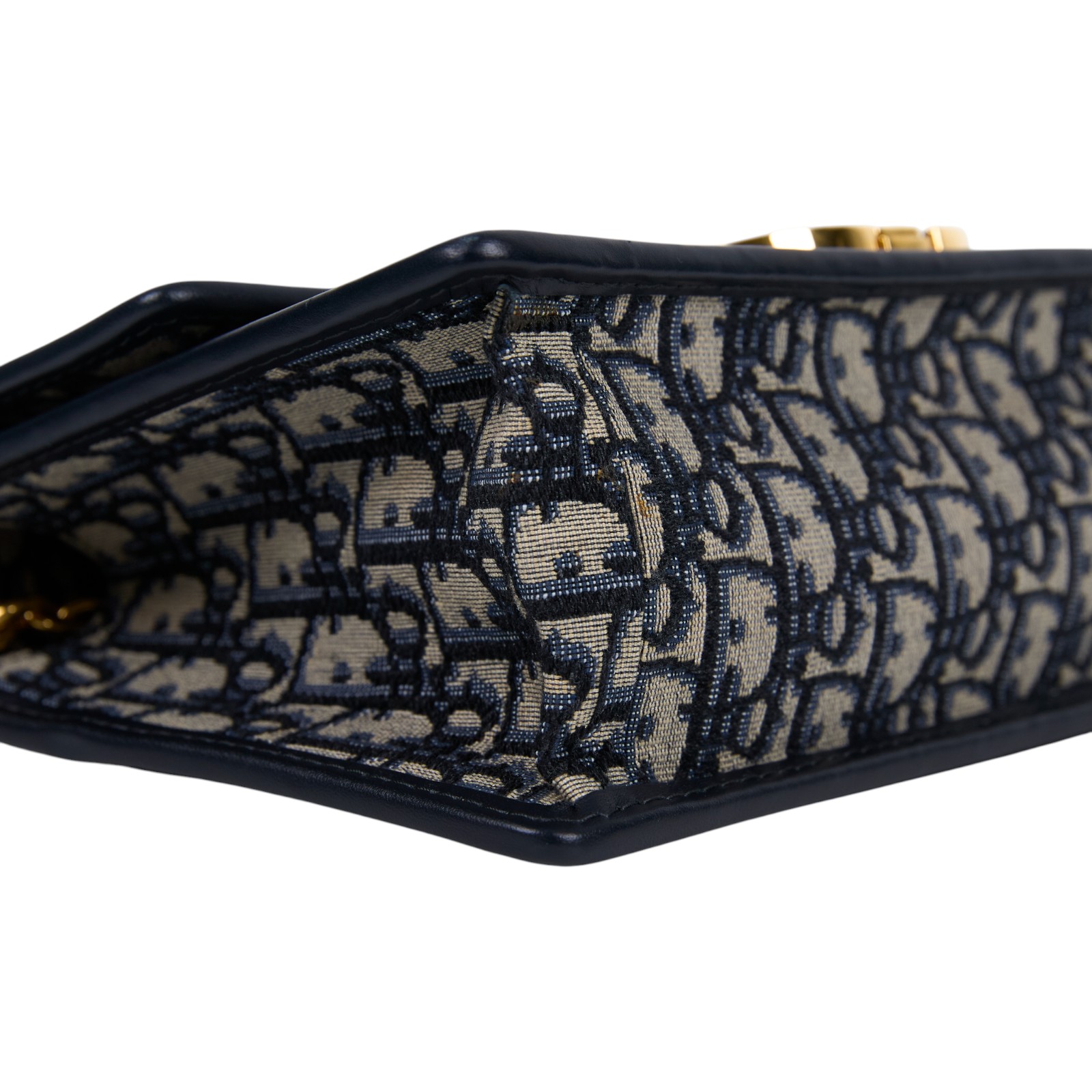 迪奧 CHRISTIAN DIOR 30 Montaigne 鏈帶 肩背手提包 M9208UTZQ 藍緹花蒙田30鍊帶款 原廠盒子/防塵袋/保證卡