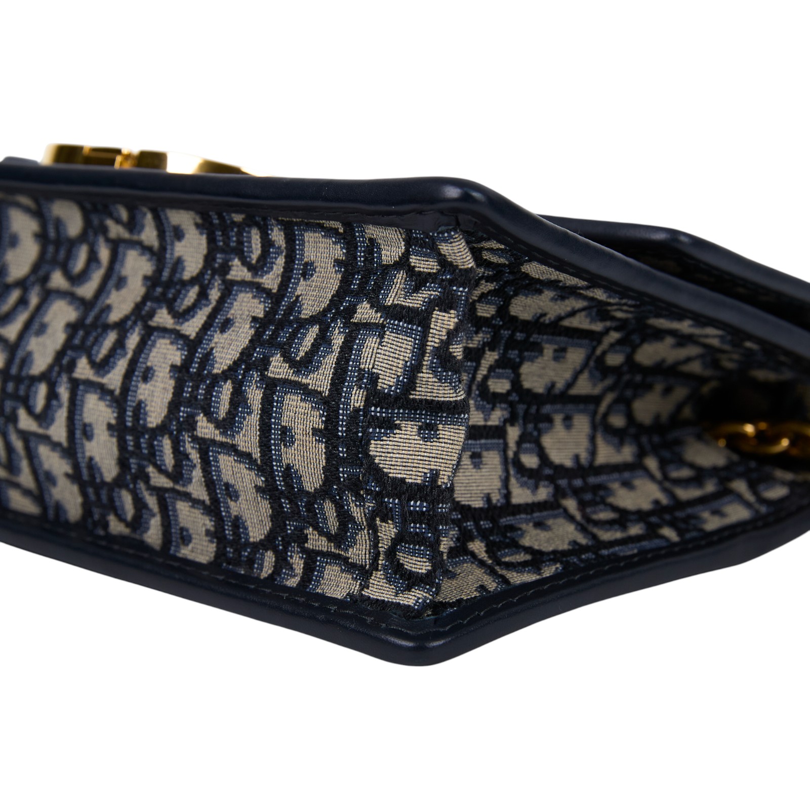 迪奧 CHRISTIAN DIOR 30 Montaigne 鏈帶 肩背手提包 M9208UTZQ 藍緹花蒙田30鍊帶款 原廠盒子/防塵袋/保證卡