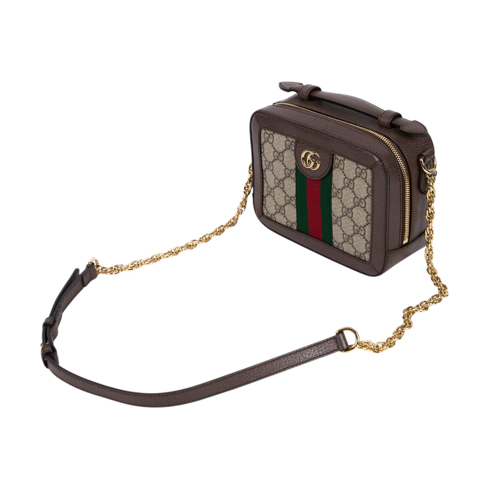 古馳 GUCCI Ophidia 2WAY 小型 手提包 斜背包 602576 K05NB 原花OPHIDIA化妝箱包 防塵袋