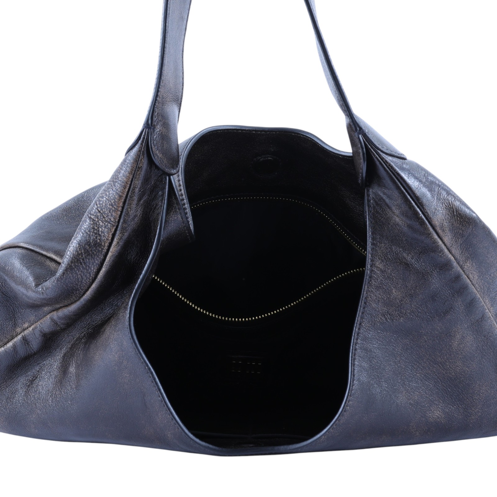 繆繆 MIU MIU Hobo 手提 肩背包 5BC155_2F6P 仿舊棕HOBO 防塵袋