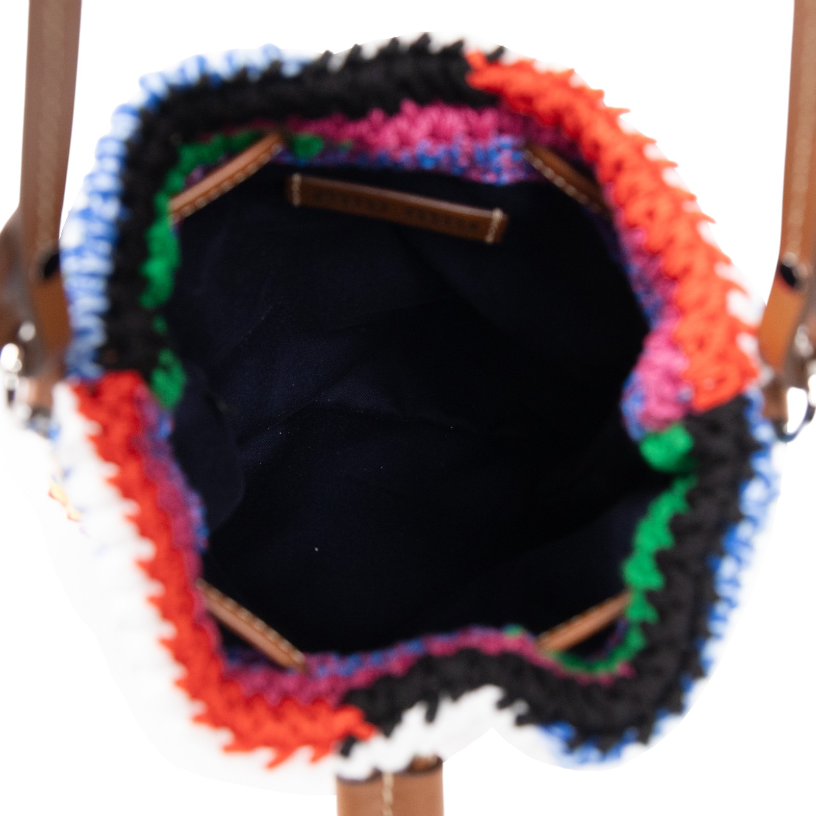 繆繆 MIU MIU Colorful Crochet 彩色鉤針 編織迷你包 5ND016_AF46 彩色毛呢斜背包 防塵袋