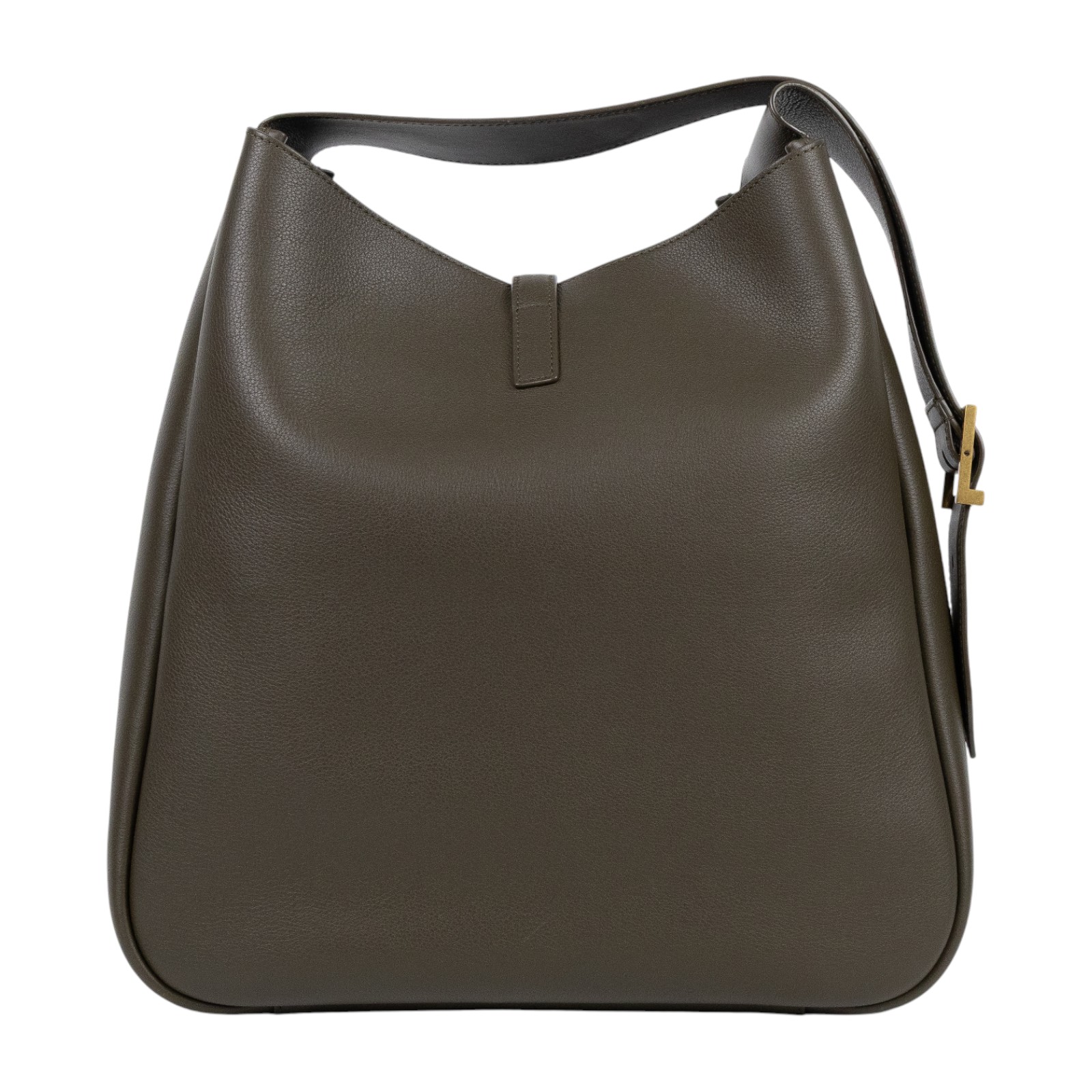 聖羅蘭 YSL SAINT LAURENT LE 5 À 7 滑面皮革 柔軟 大型 手袋 手提 肩背包 753837AAAUQ  防塵袋