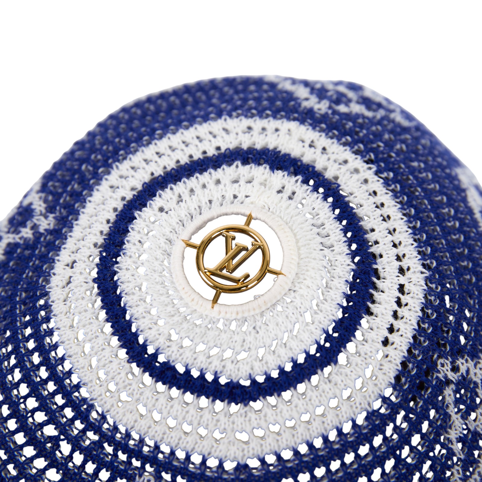 路易威登 LOUIS VUITTON Summer Breath 帽子 M7614M 藍色老花漁夫帽 原廠盒子