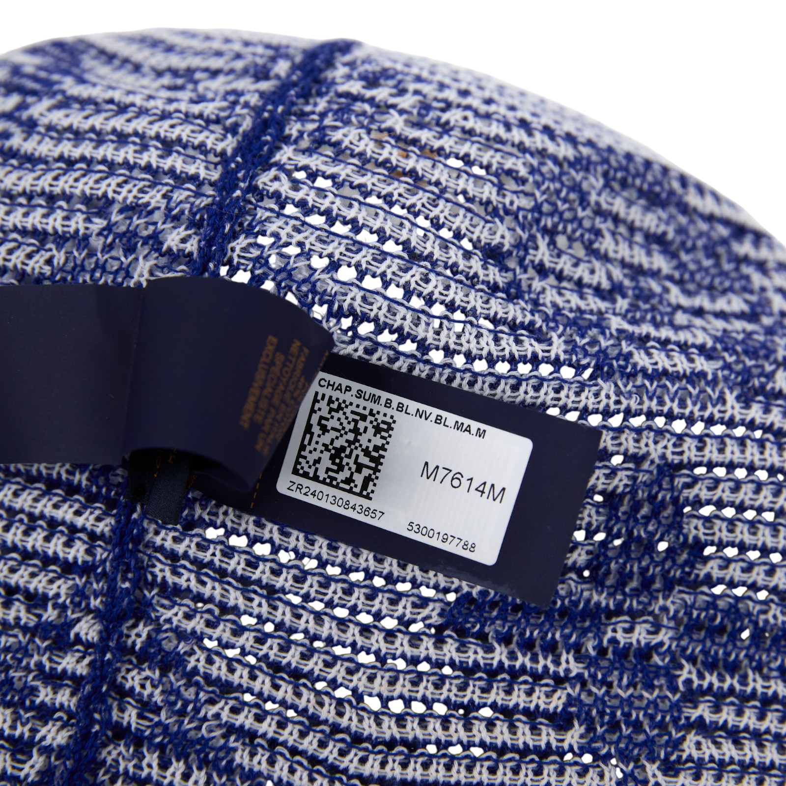 路易威登 LOUIS VUITTON Summer Breath 帽子 M7614M 藍色老花漁夫帽 原廠盒子