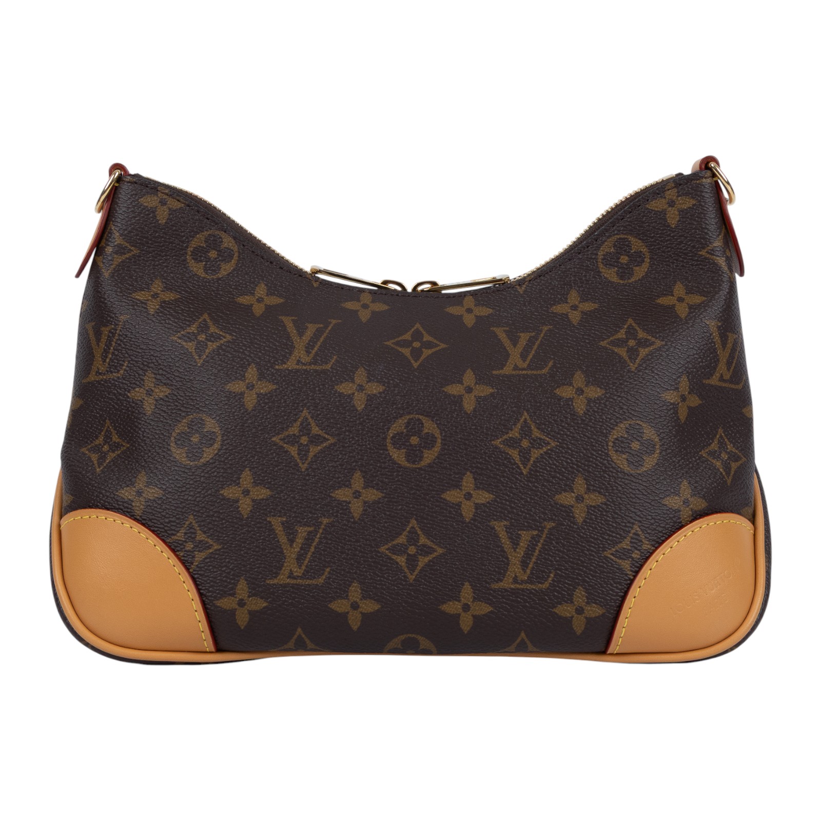 路易威登 LOUIS VUITTON Boulogne 牛角包 手提 斜肩背包 M45832 晶片款 原花Boulogne PM 原廠盒子/防塵袋