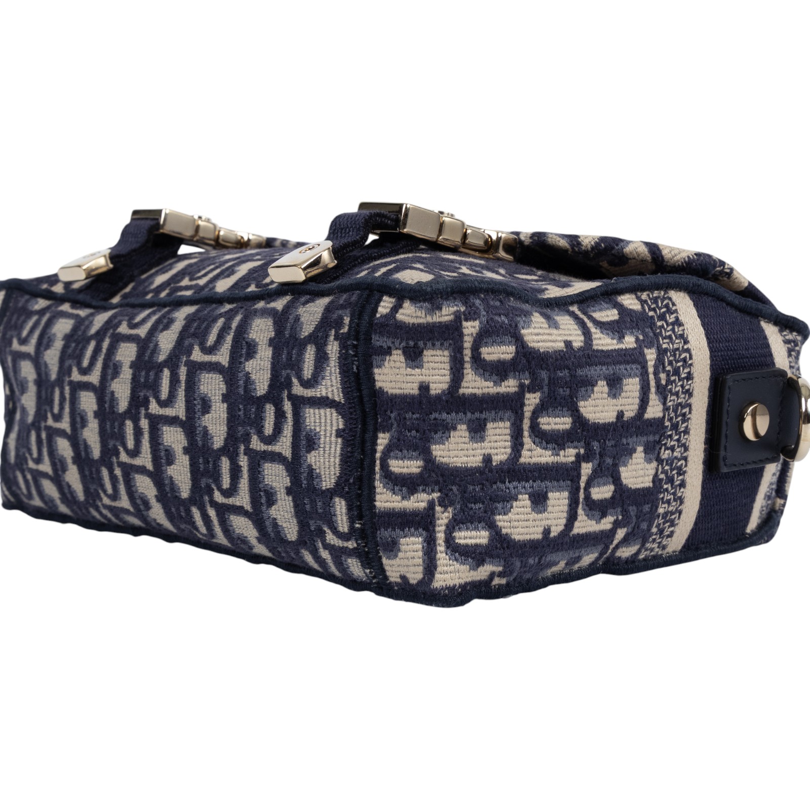 迪奧 CHRISTIAN DIOR Diorcamp 小型 手提 肩背包 M1241ORIW 藍老花CAMP斜背包 無附屬品