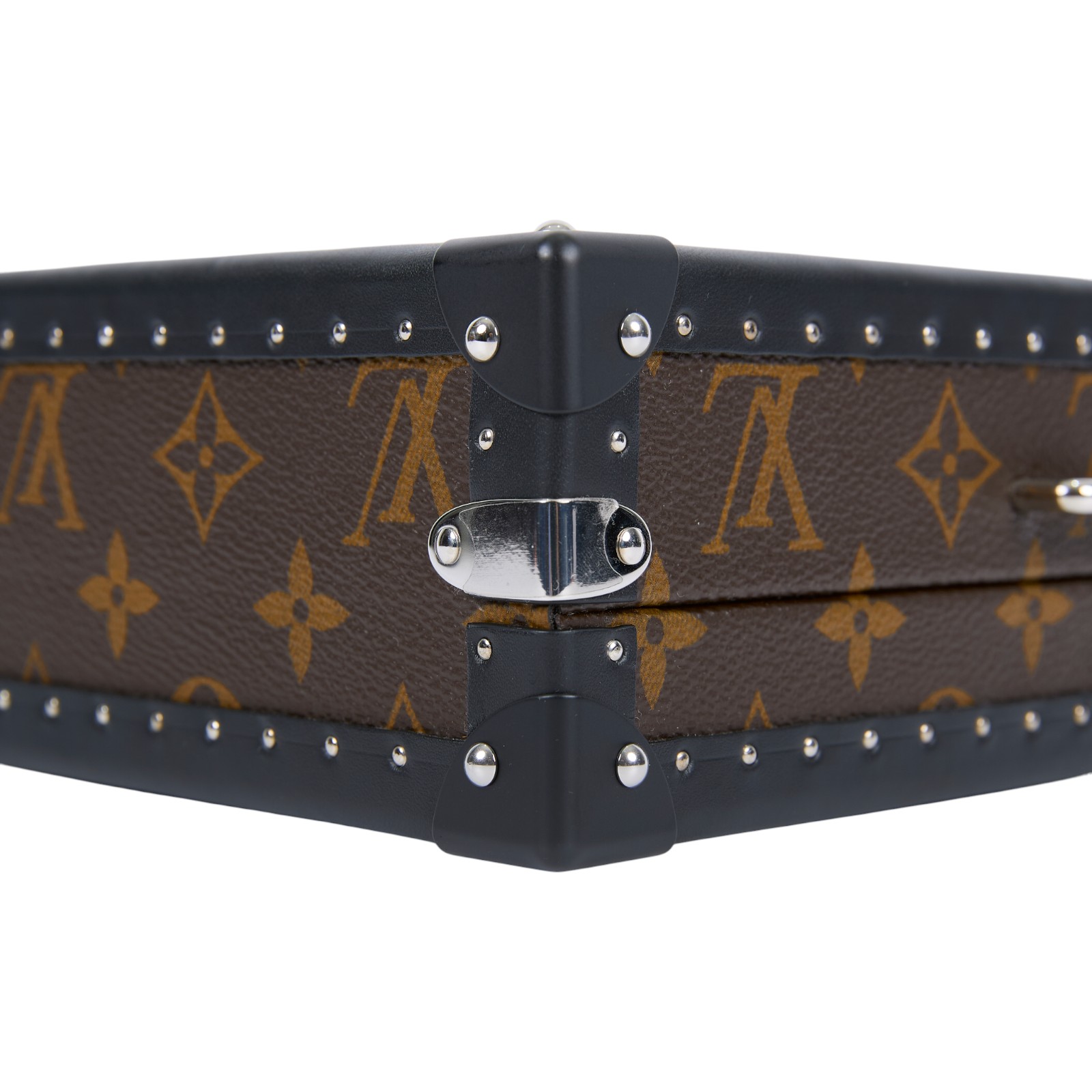 路易威登 LOUIS VUITTON Clutch Box 斜背 硬殼包 硬盒箱 經典帆布 M20252 晶片款 原花Clutch Box 防塵袋