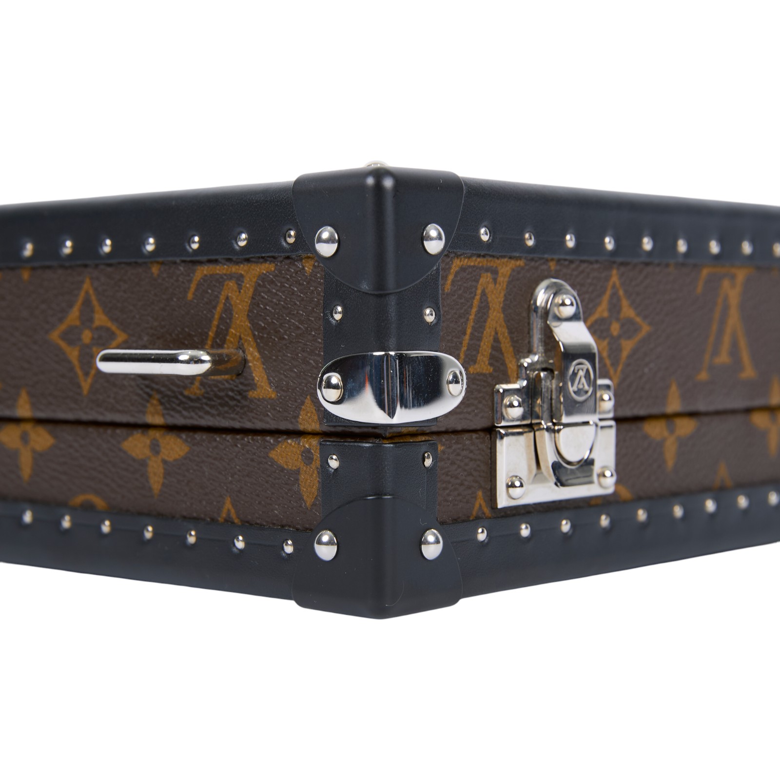 路易威登 LOUIS VUITTON Clutch Box 斜背 硬殼包 硬盒箱 經典帆布 M20252 晶片款 原花Clutch Box 防塵袋