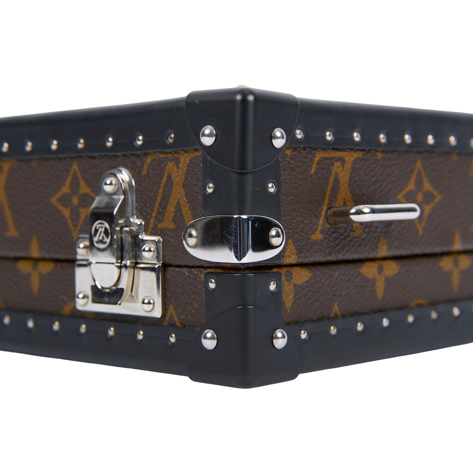 路易威登 LOUIS VUITTON Clutch Box 斜背 硬殼包 硬盒箱 經典帆布 M20252 晶片款 原花Clutch Box 防塵袋