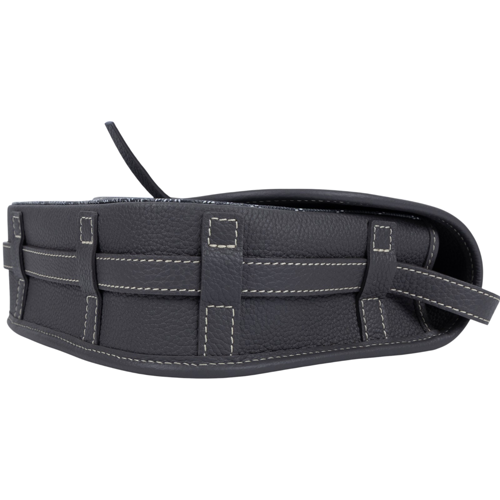 高雅德 GOYARD Belvédère PM 小型 馬鞍包 BELVE3PMLTY 灰色郵差Belvedere PM 防塵袋