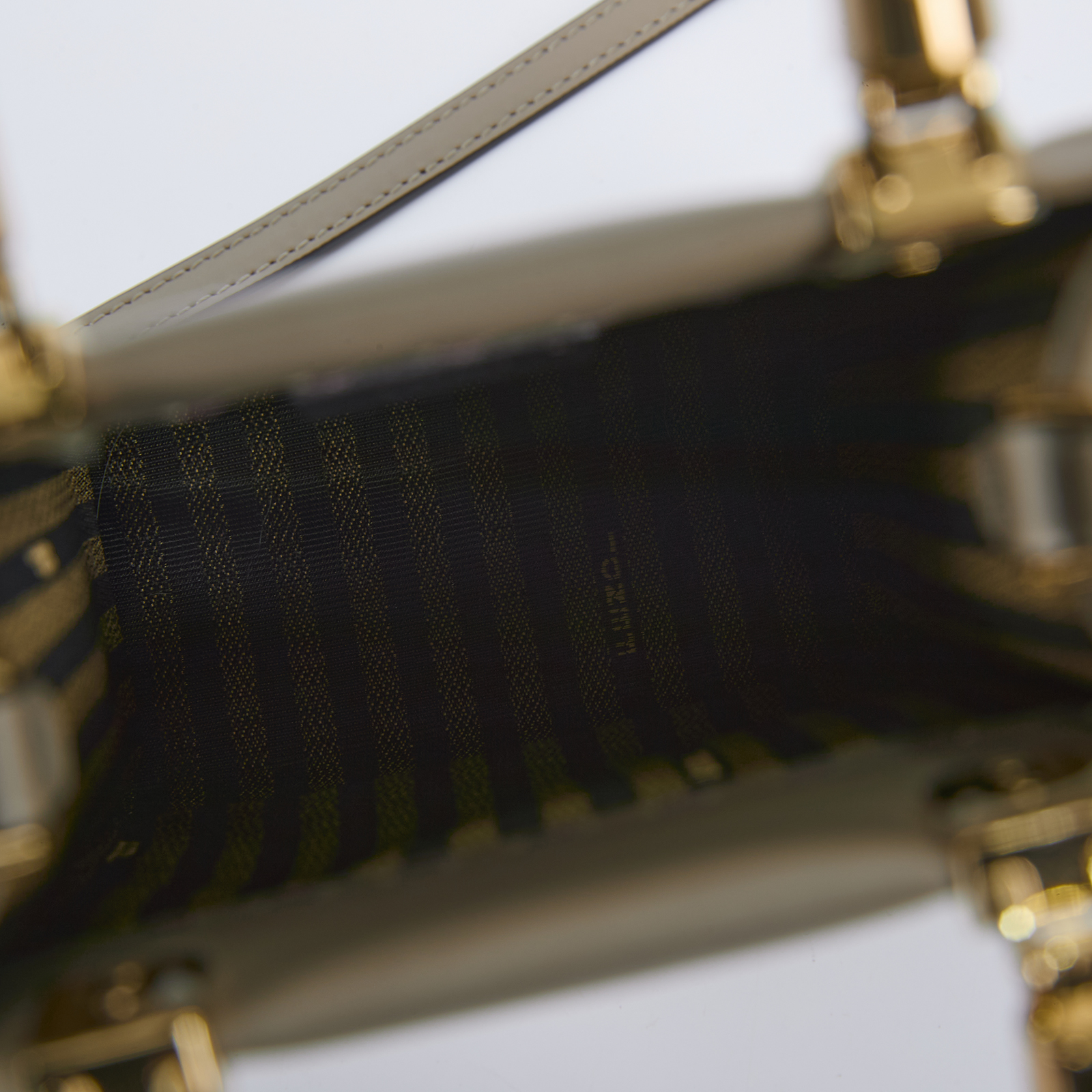 芬迪 FENDI Sunshine 迷你 手提包 皮革 迷你 包款 8BS051ABVL 灰色SUNSHINE MINI 無附屬品