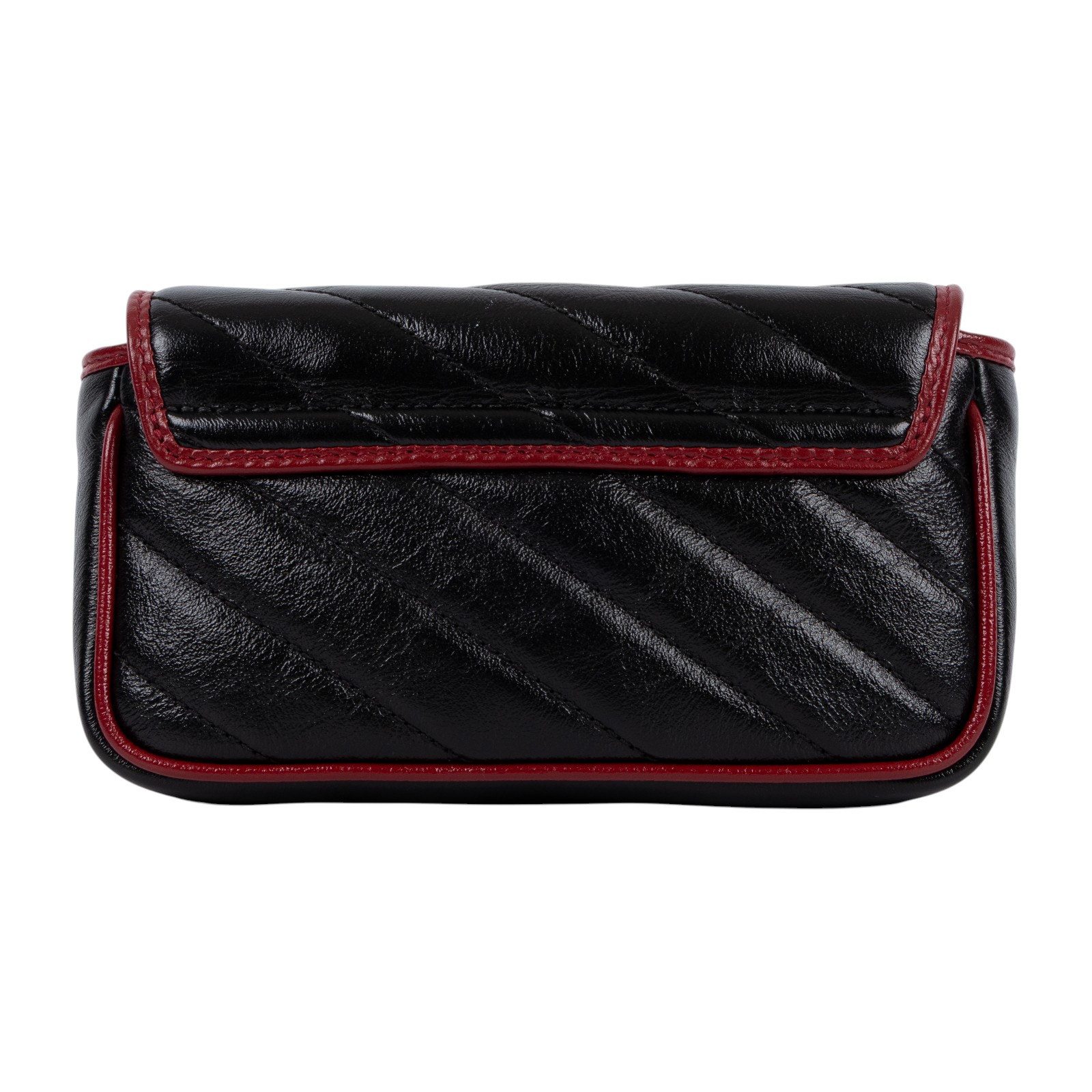 古馳 GUCCI GG Marmont 絎縫 斜背包 肩背包 手拿包 574969 0OLFX 黑MARMONT MINI 原廠盒子/防塵袋