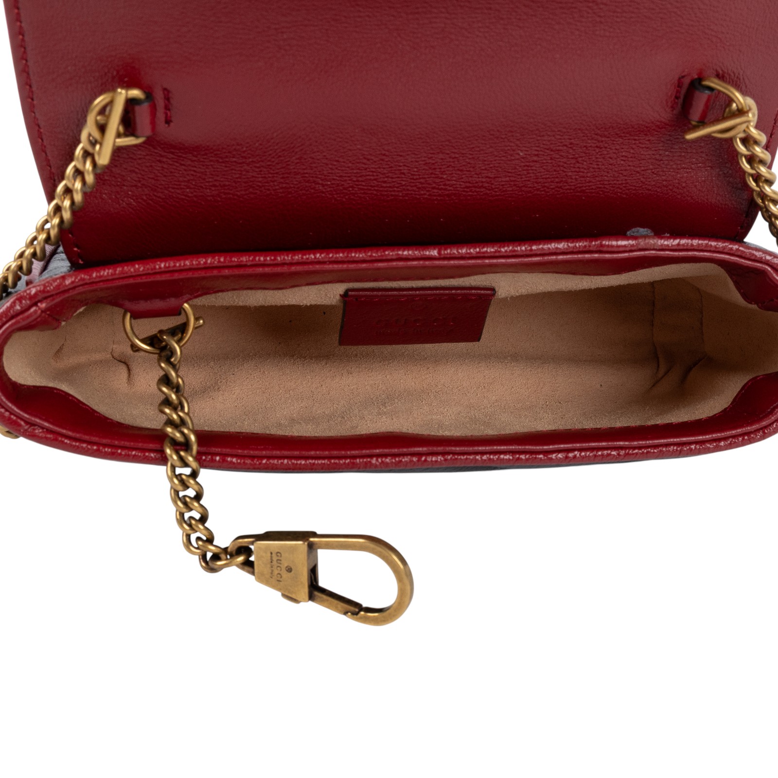 古馳 GUCCI GG Marmont 絎縫 斜背包 肩背包 手拿包 574969 0OLFX 黑MARMONT MINI 原廠盒子/防塵袋