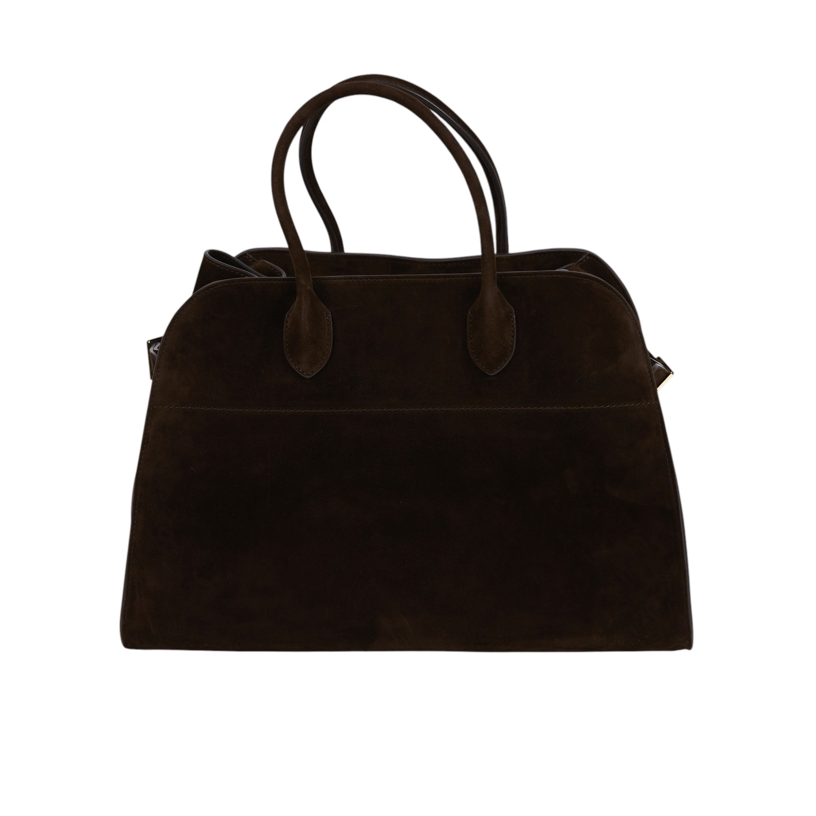 安靜奢華主義 THE ROW Soft Margaux 15 絨面革 手提袋 手提包 W1255L25MOSHG  無附屬品