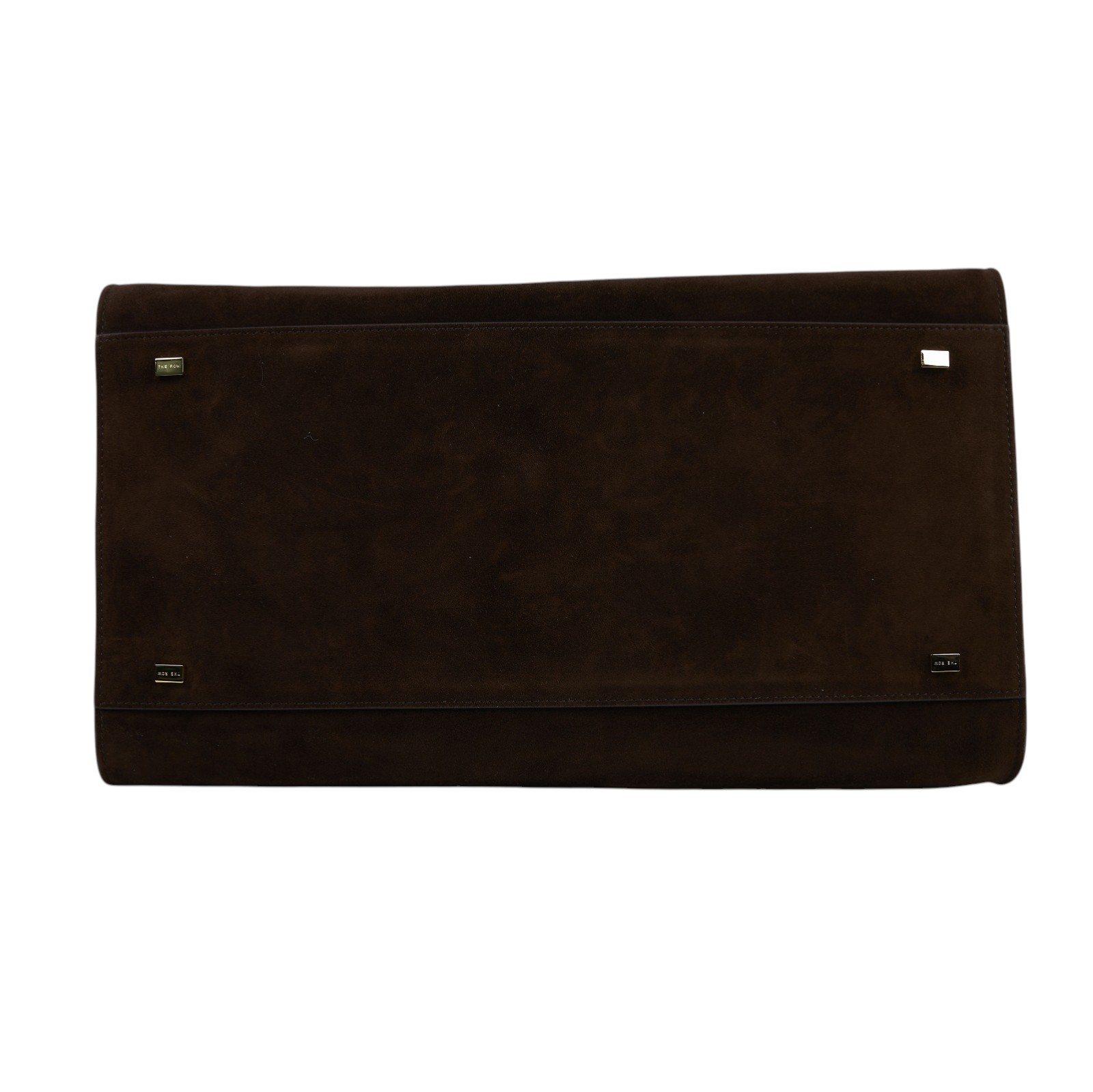 安靜奢華主義 THE ROW Soft Margaux 15 絨面革 手提袋 手提包 W1255L25MOSHG  無附屬品