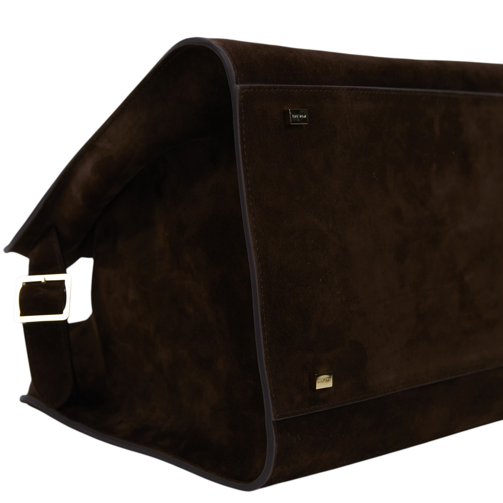 安靜奢華主義 THE ROW Soft Margaux 15 絨面革 手提袋 手提包 W1255L25MOSHG  無附屬品