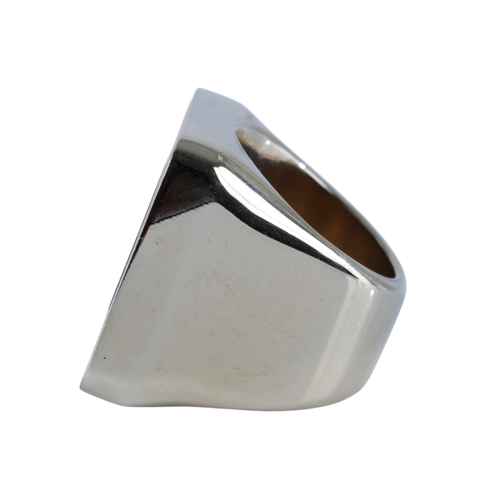 香奈兒 CHANEL CC LOGO 戒指 B23 C 粉色雙C方形戒指 無附屬品