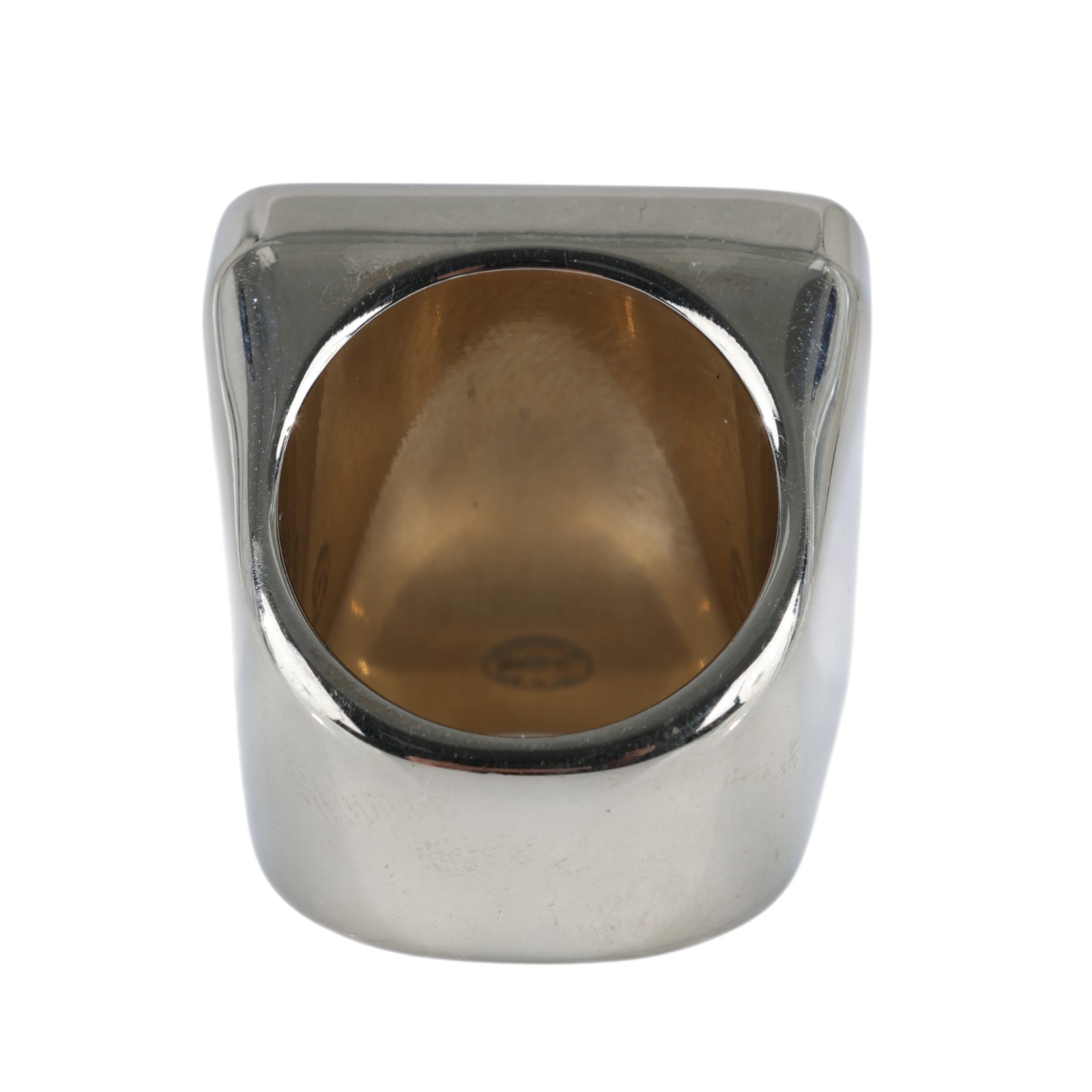 香奈兒 CHANEL CC LOGO 戒指 B23 C 粉色雙C方形戒指 無附屬品