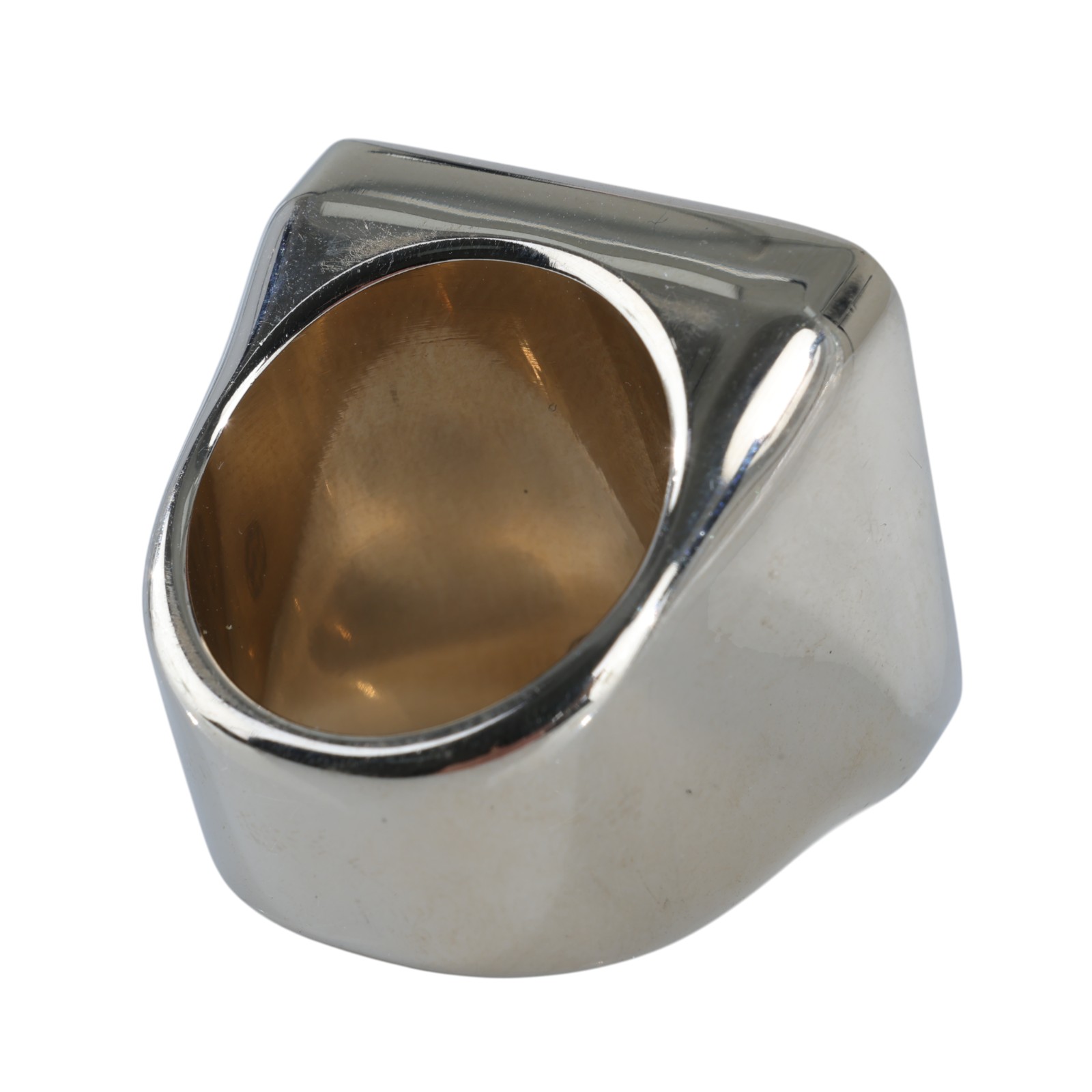 香奈兒 CHANEL CC LOGO 戒指 B23 C 粉色雙C方形戒指 無附屬品