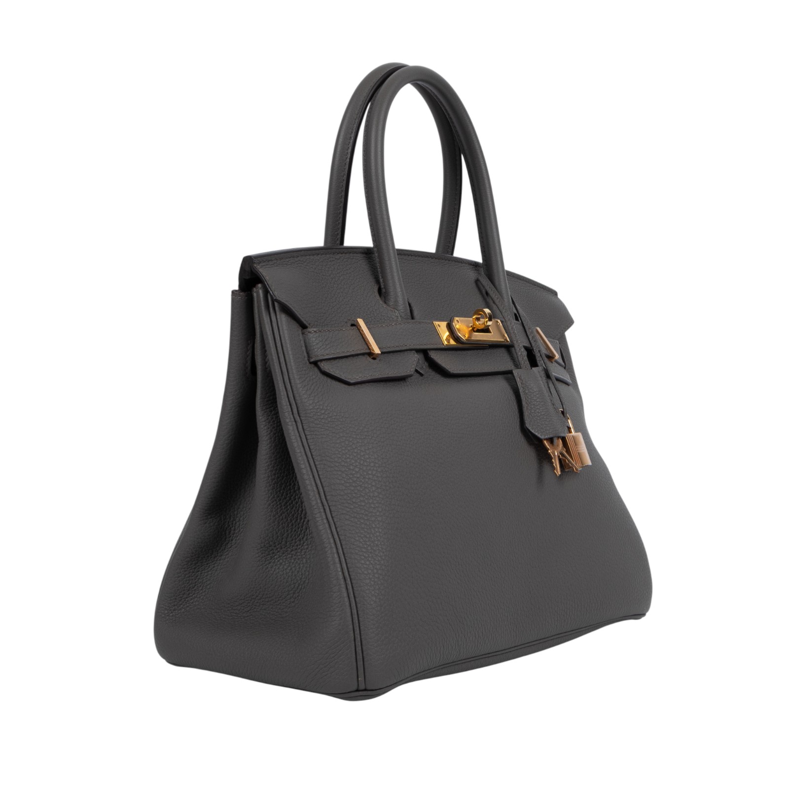 愛馬仕 Hermes Birkin Bag 柏金包 30 BK30 ZPY401 GC Z刻灰BIRKIN30 鎖組