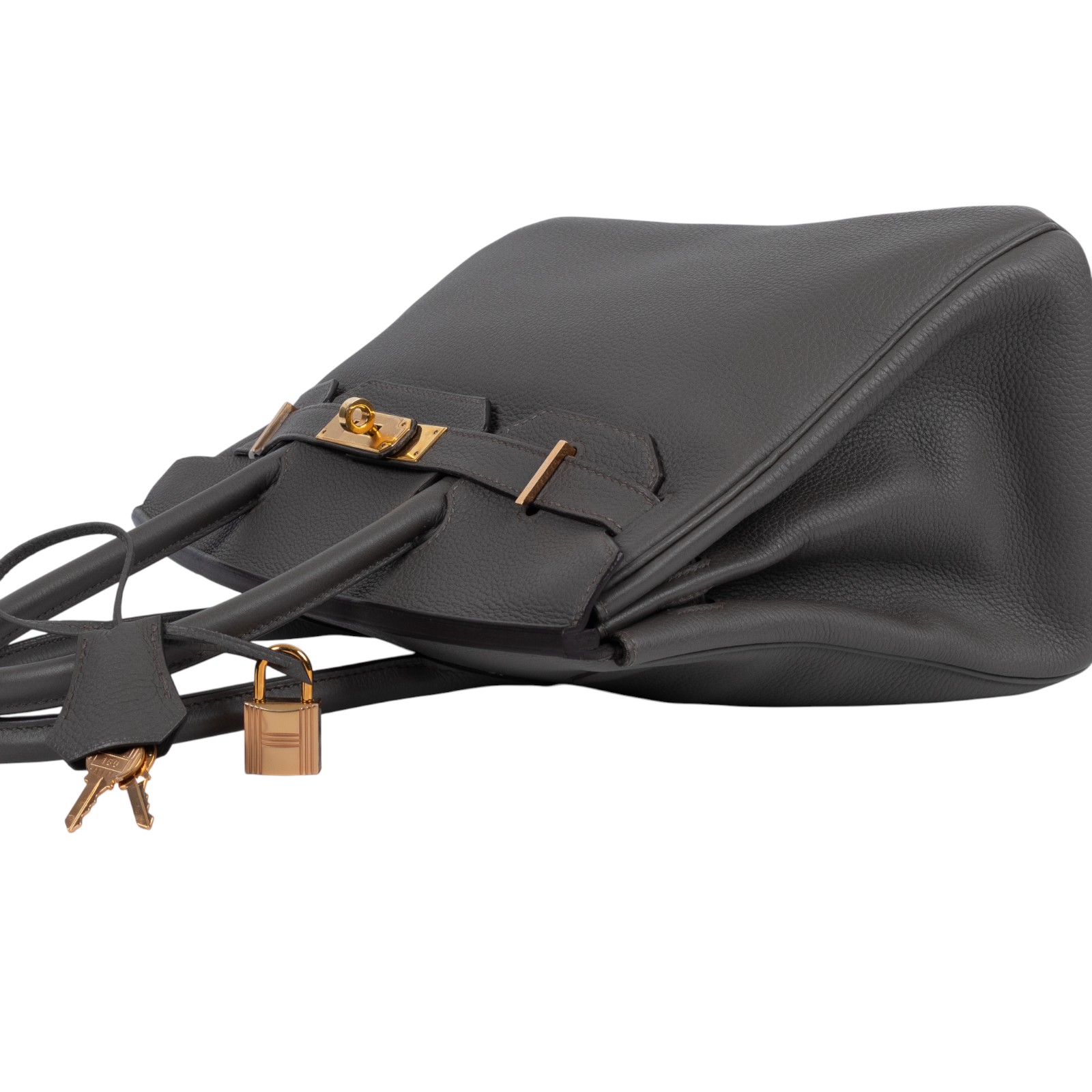 愛馬仕 Hermes Birkin Bag 柏金包 30 BK30 ZPY401 GC Z刻灰BIRKIN30 鎖組