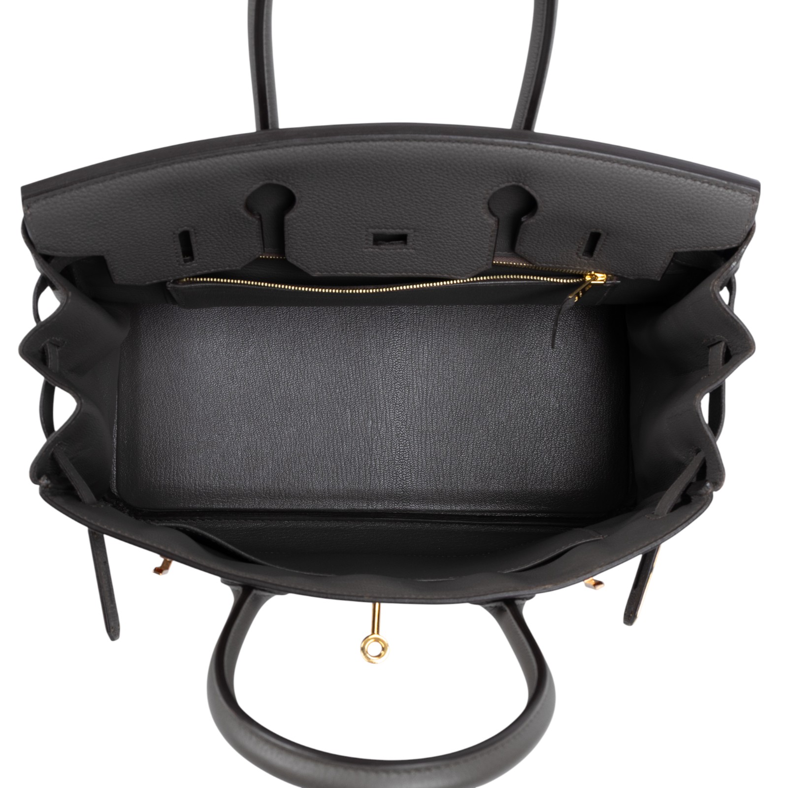 愛馬仕 Hermes Birkin Bag 柏金包 30 BK30 ZPY401 GC Z刻灰BIRKIN30 鎖組