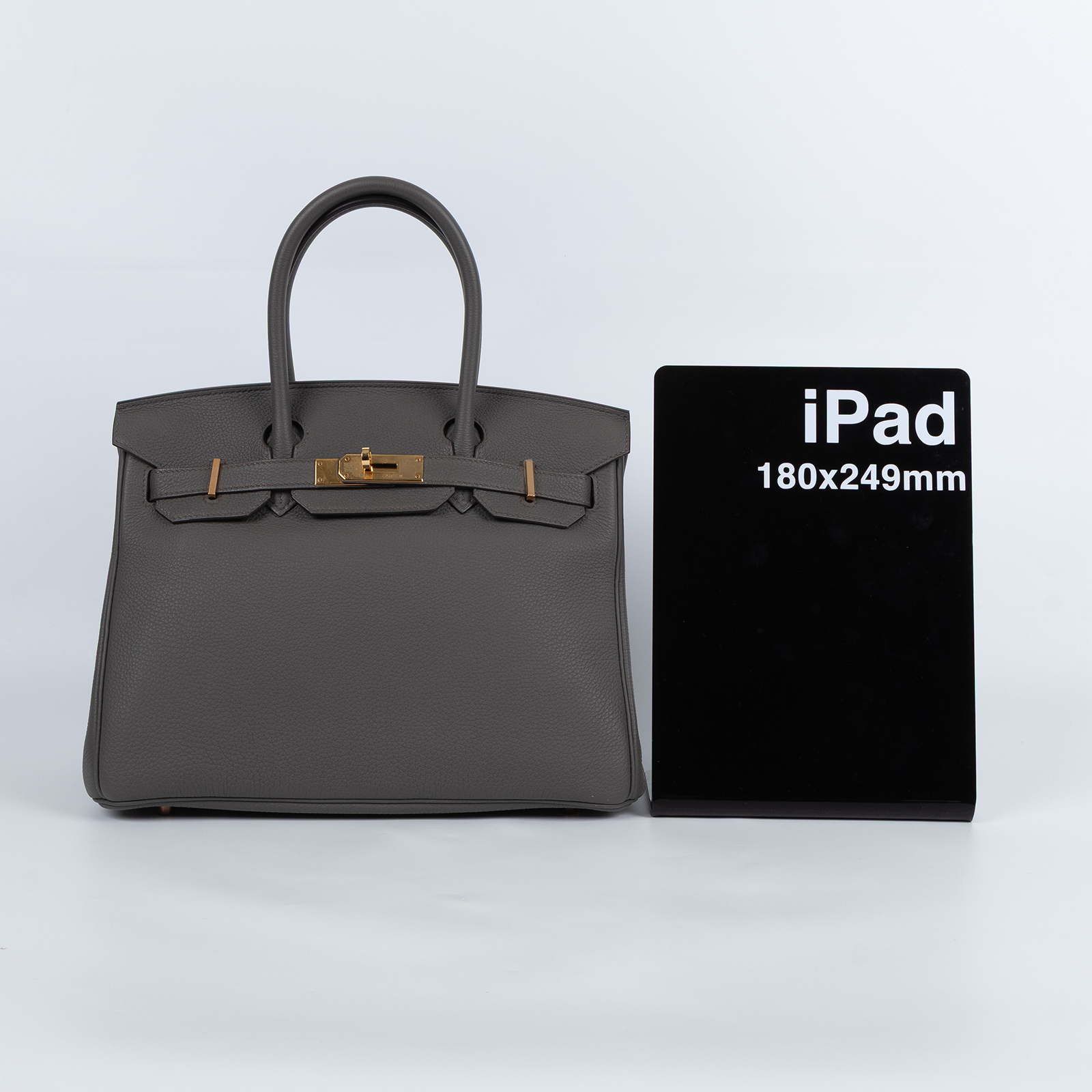 愛馬仕 Hermes Birkin Bag 柏金包 30 BK30 ZPY401 GC Z刻灰BIRKIN30 鎖組