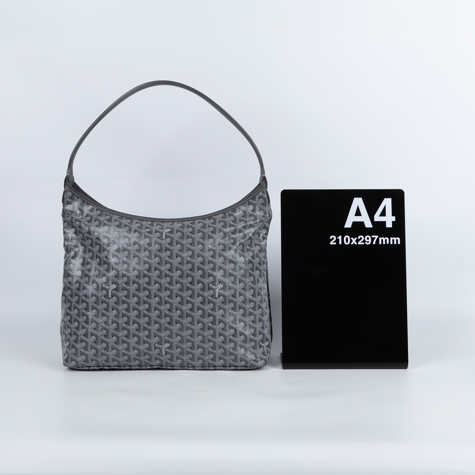 高雅德 GOYARD Bohème Hobo Bag PM 托特包 BOHEMEPMLTY 灰HOBO BOHEME PM 防塵袋/購買證明