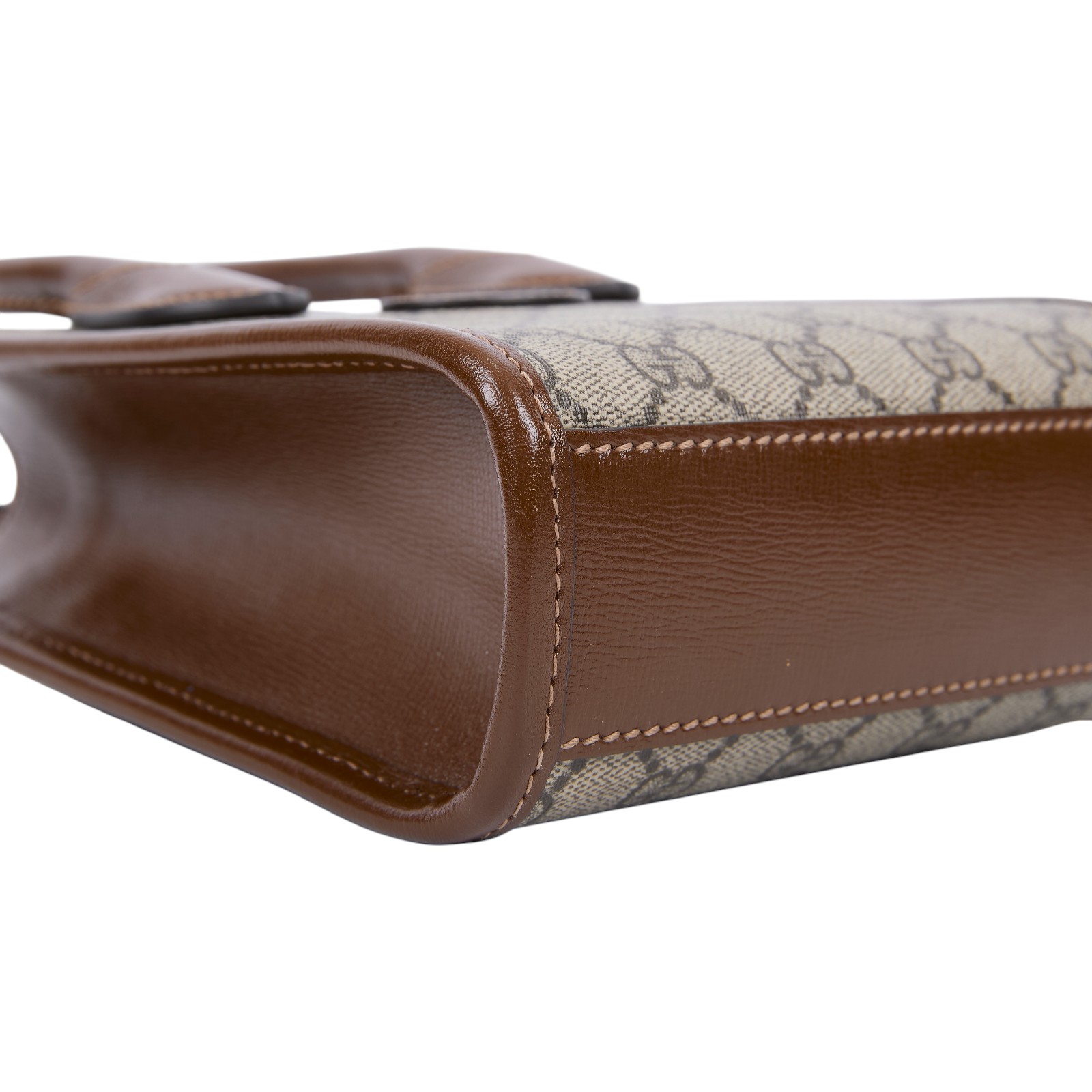 古馳 GUCCI Interlocking G 迷你 手提袋 671623 92TCG 咖INTERLOCKING琴譜包 防塵袋