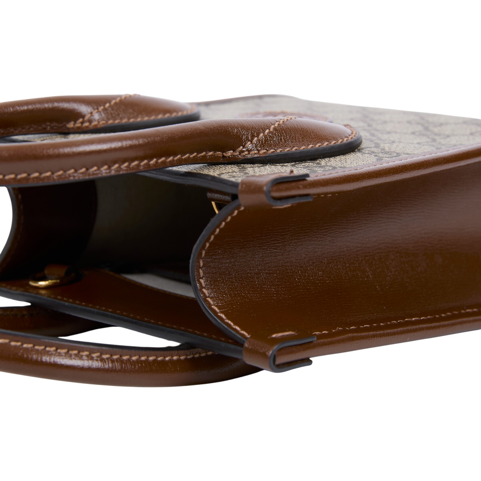 古馳 GUCCI Interlocking G 迷你 手提袋 671623 92TCG 咖INTERLOCKING琴譜包 防塵袋