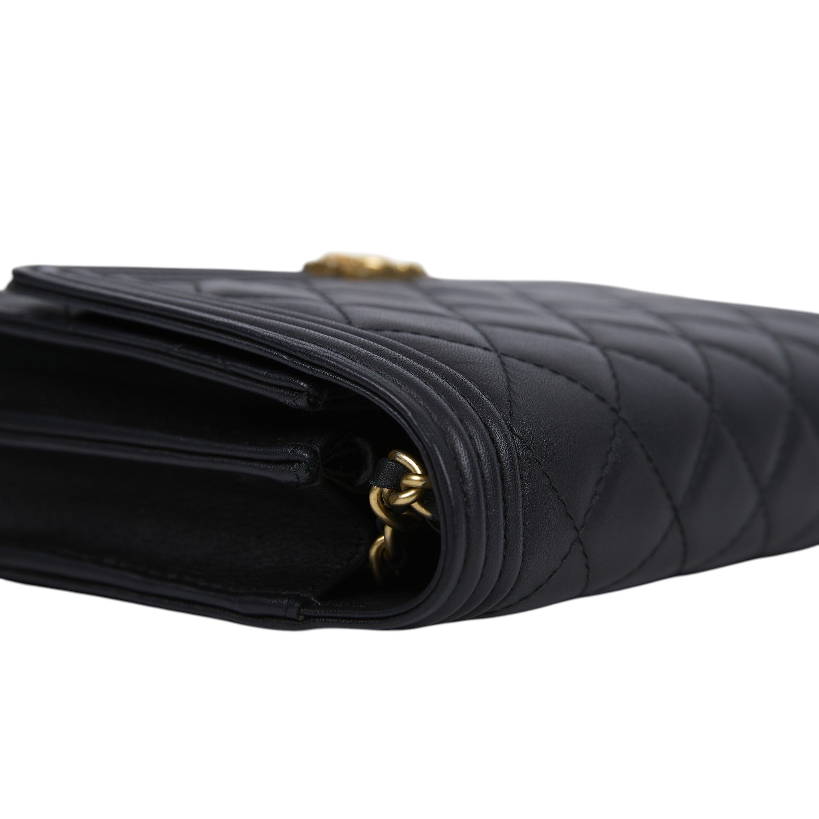 香奈兒 CHANEL CC LOGO WOC 單肩包 斜肩包 皮夾 A84433 Y09939 26開黑BOY WOC 原廠盒子/防塵袋/保證卡/購買證明