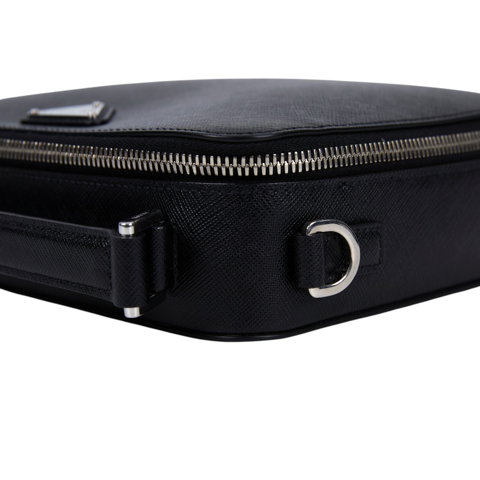 普拉達 PRADA Brique Saffiano皮革手袋 2VH069_9Z2 黑Brique Saffiano皮革手袋 防塵袋