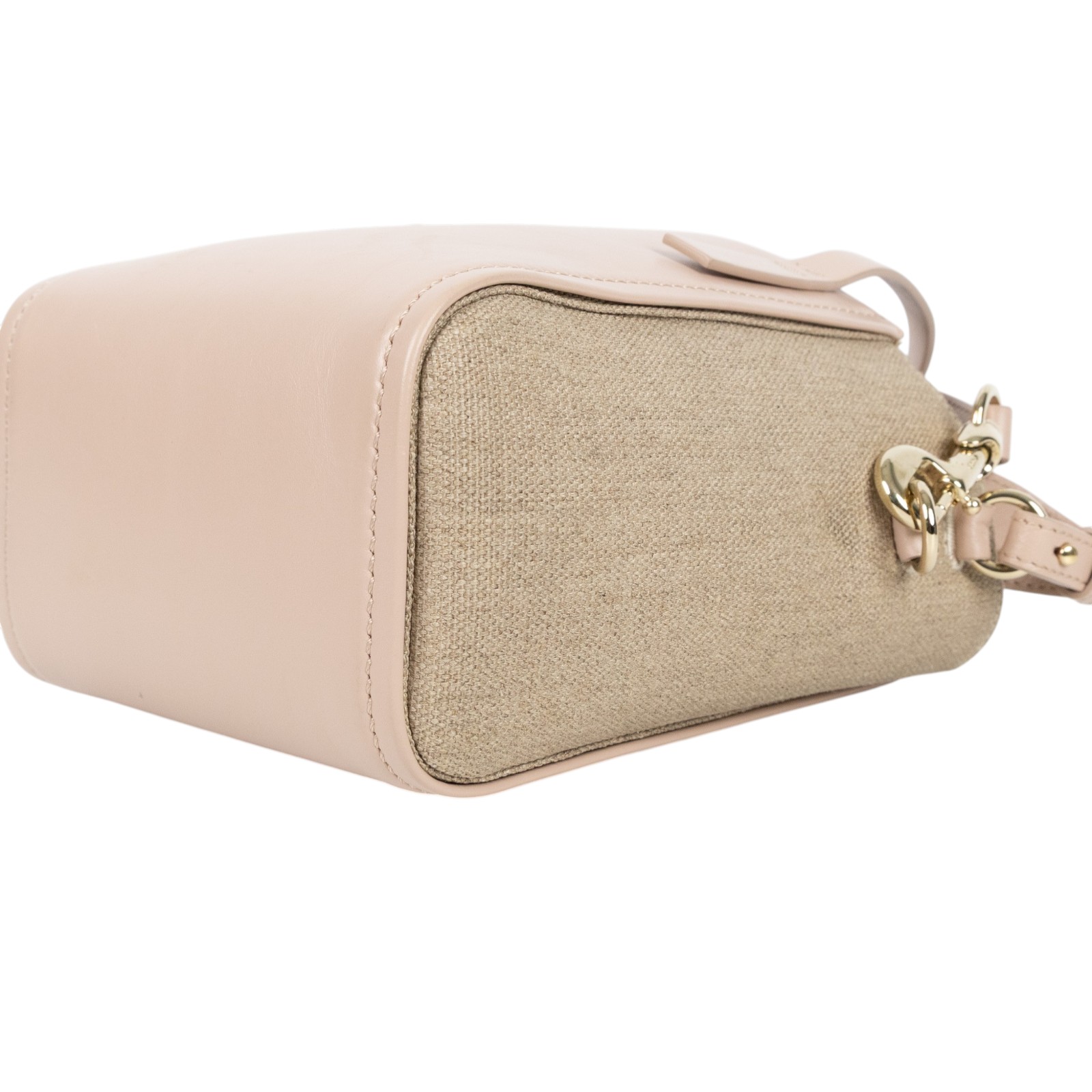 蔻依 CHLOE Sense 托特包 小型 CHC23AS425L1626Z 粉帆布2WAY包 防塵袋