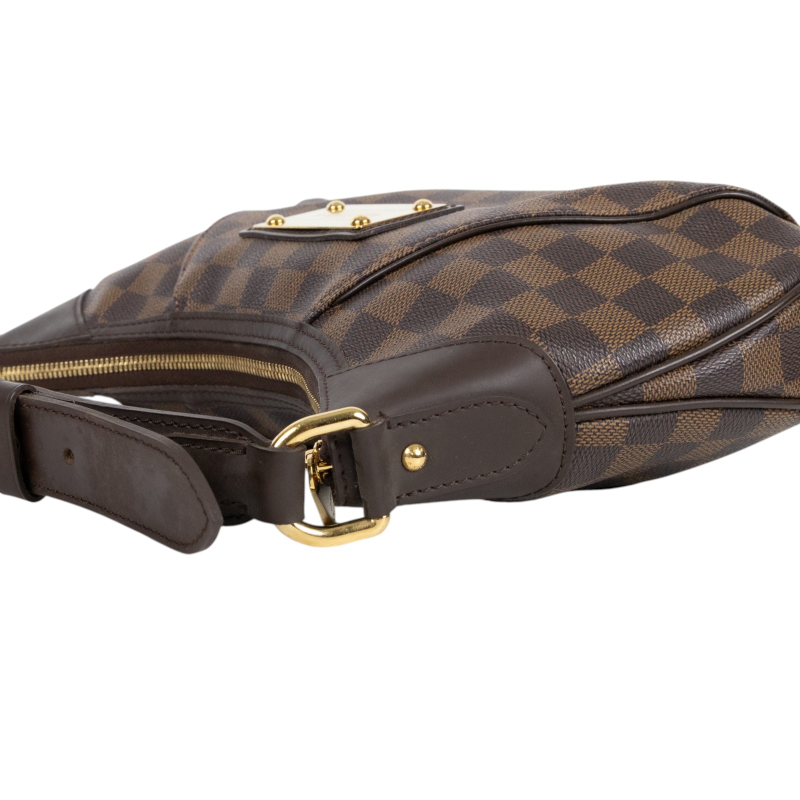 路易威登 LOUIS VUITTON Thames PM 肩背包 手提包 南瓜包 金牌包 N48180 棋盤格肩背包 防塵袋