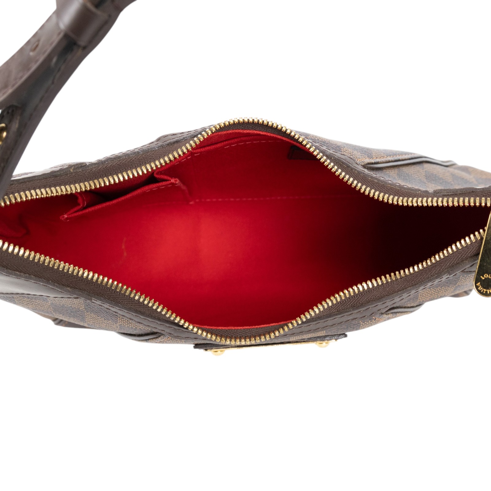 路易威登 LOUIS VUITTON Thames PM 肩背包 手提包 南瓜包 金牌包 N48180 棋盤格肩背包 防塵袋