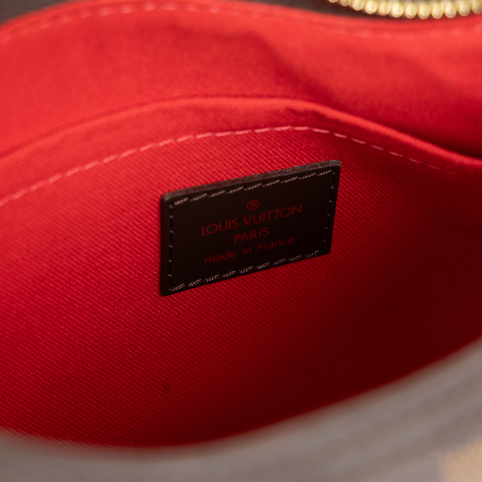 路易威登 LOUIS VUITTON Thames PM 肩背包 手提包 南瓜包 金牌包 N48180 棋盤格肩背包 防塵袋